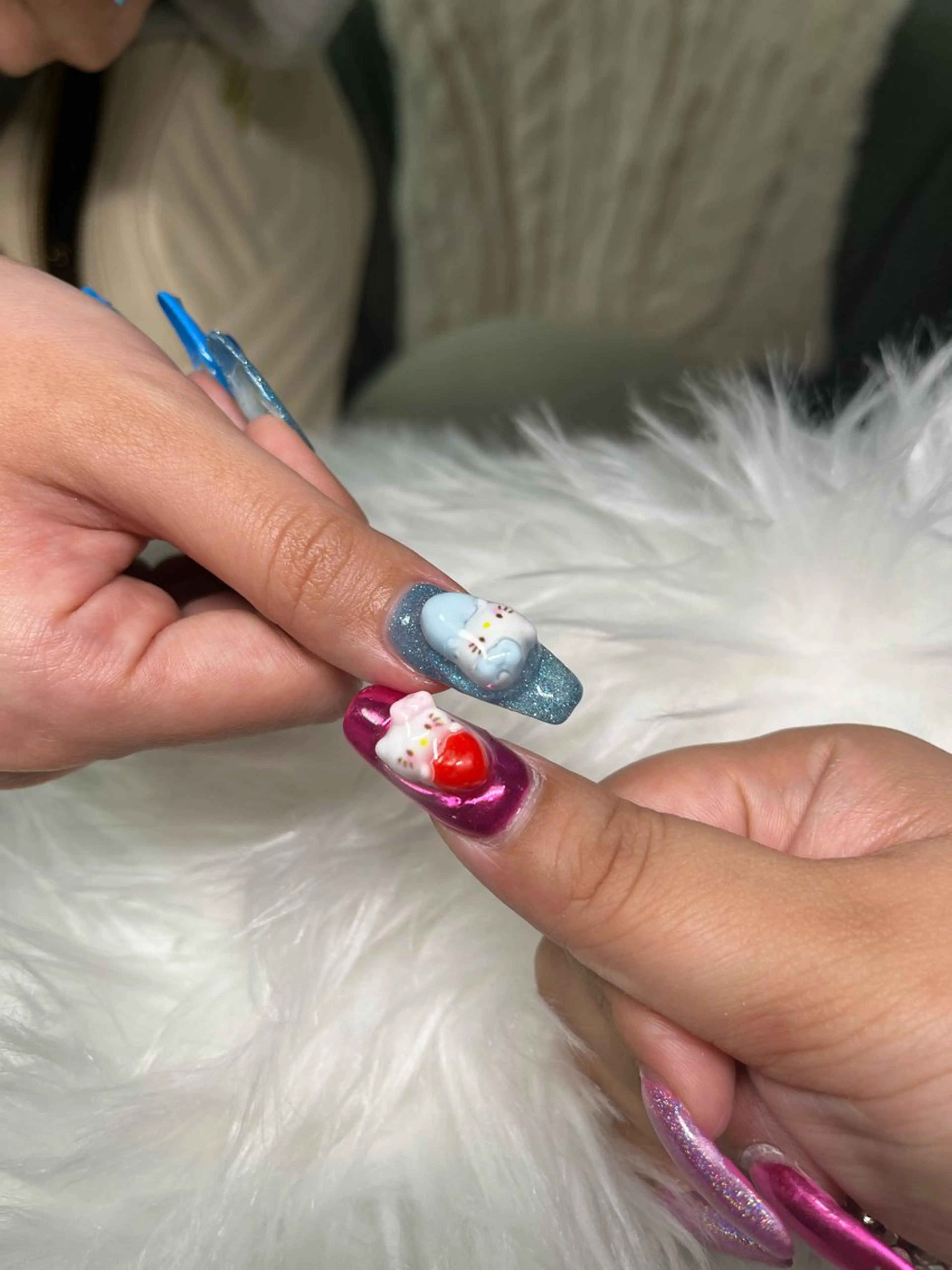 ネイル おそろいネイル 🏠自宅 サロン💅natsuのネイルデザイン