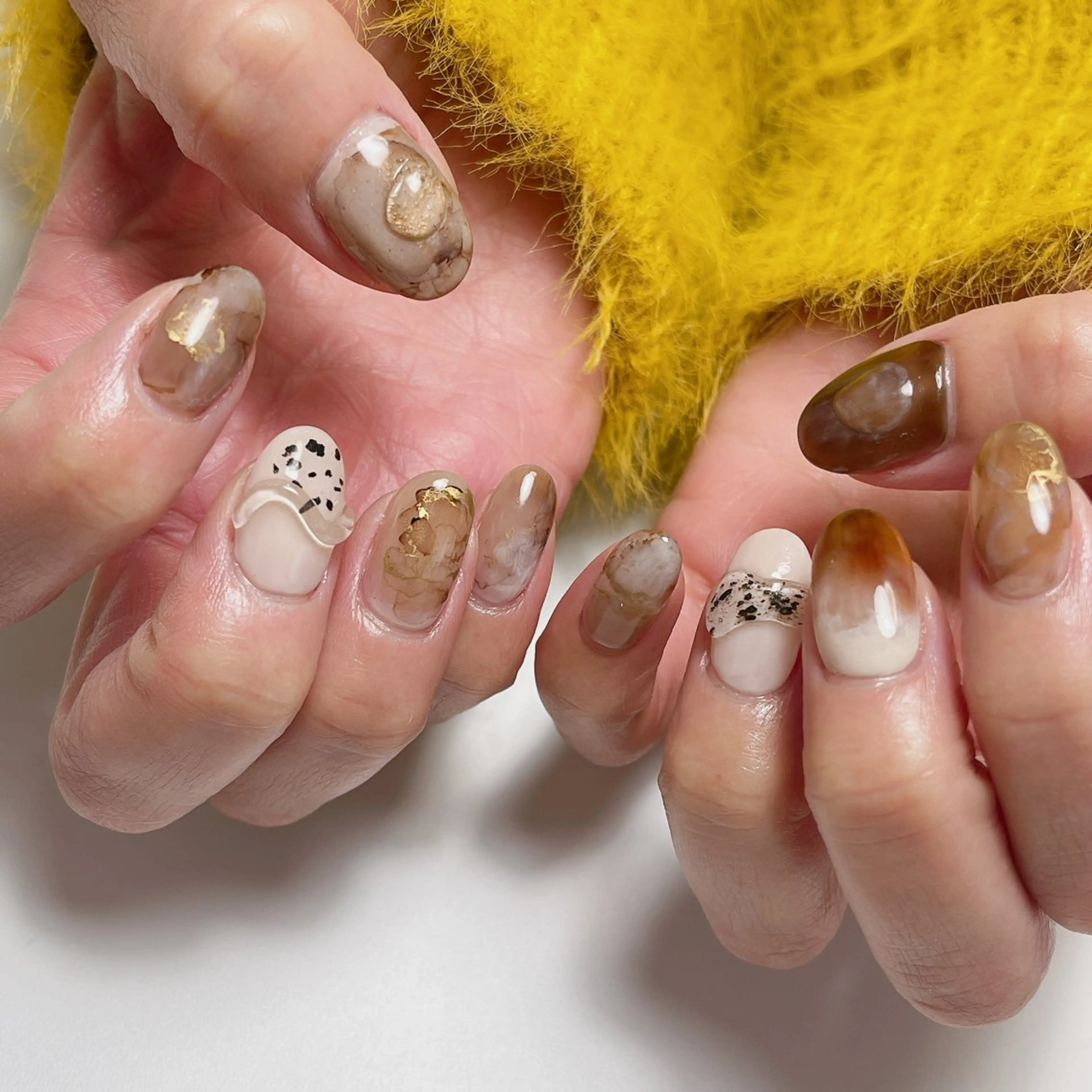 ネイル ハンドネイル Nailsalon Lebelのネイルデザイン