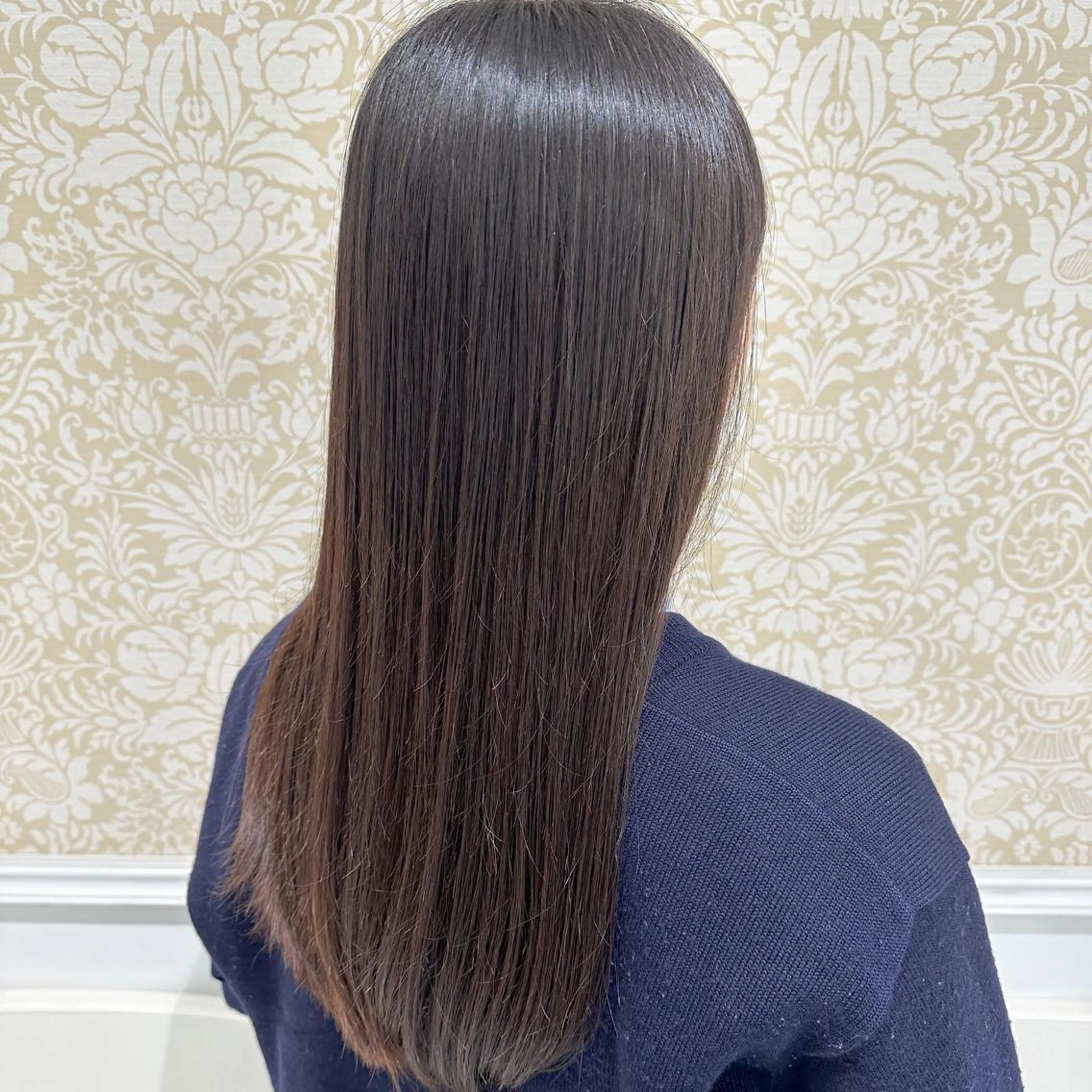 ロング トリートメント 髪質改善カラー💎 オオネヨシナリのヘアスタイル