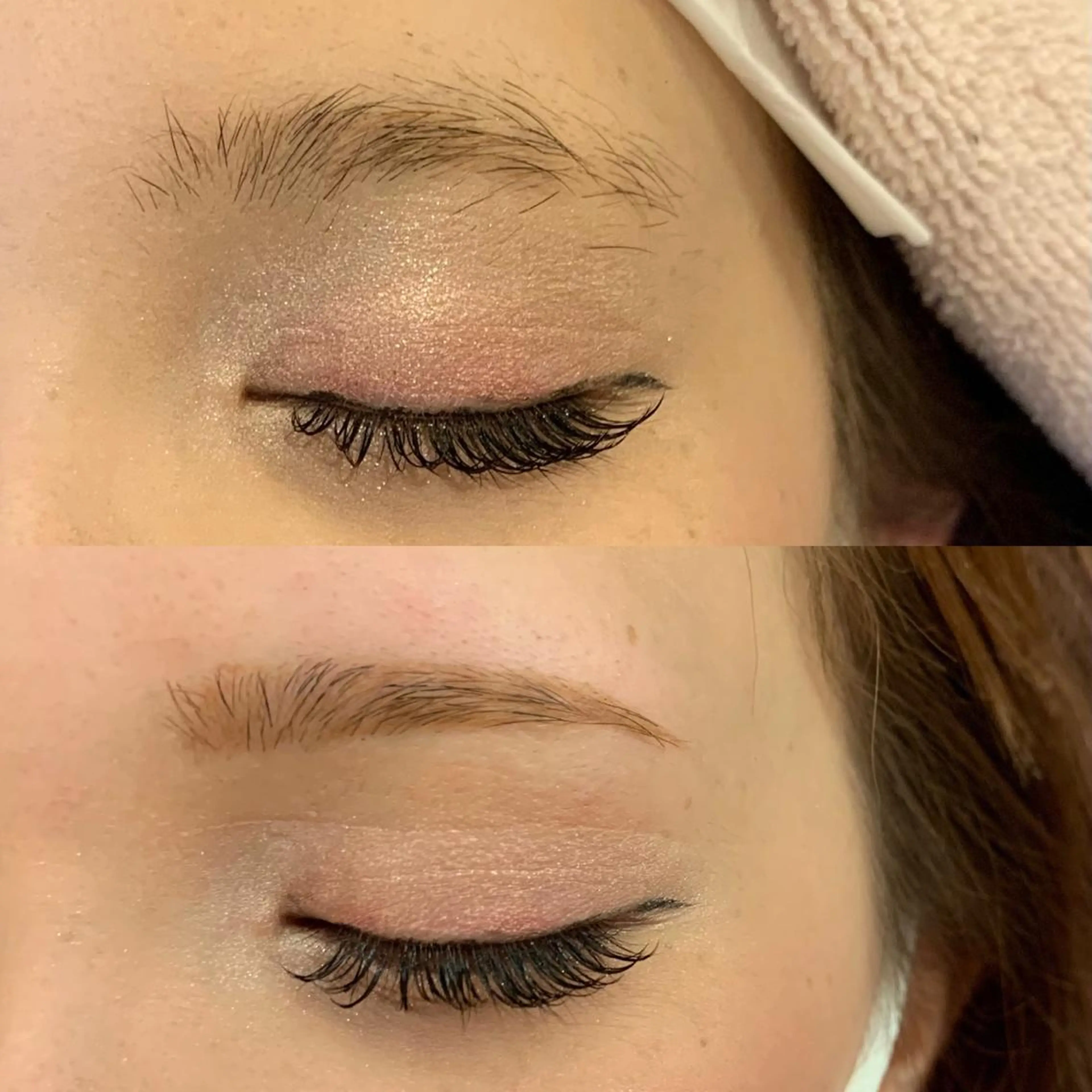 アイブロウ ワックス脱毛 眉カット 𝘮 𝘢 𝘰 .のマツエク・マツパデザイン