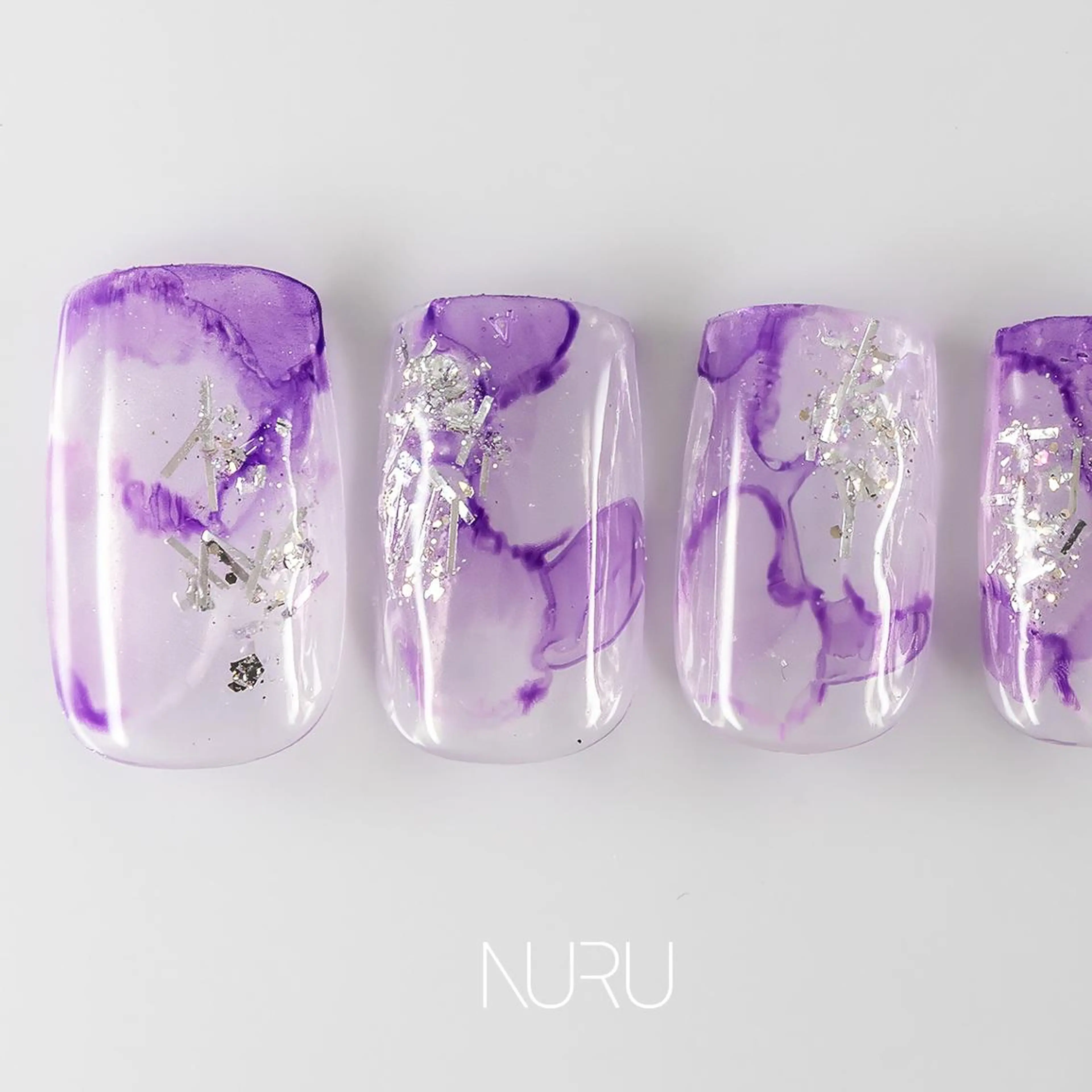 ネイル アートネイル フラッシュネイル フレンチネイル 韓国ネイル マグネットネイル ハンドネイル NURU NAIL ヌルネイル新宿のネイルデザイン