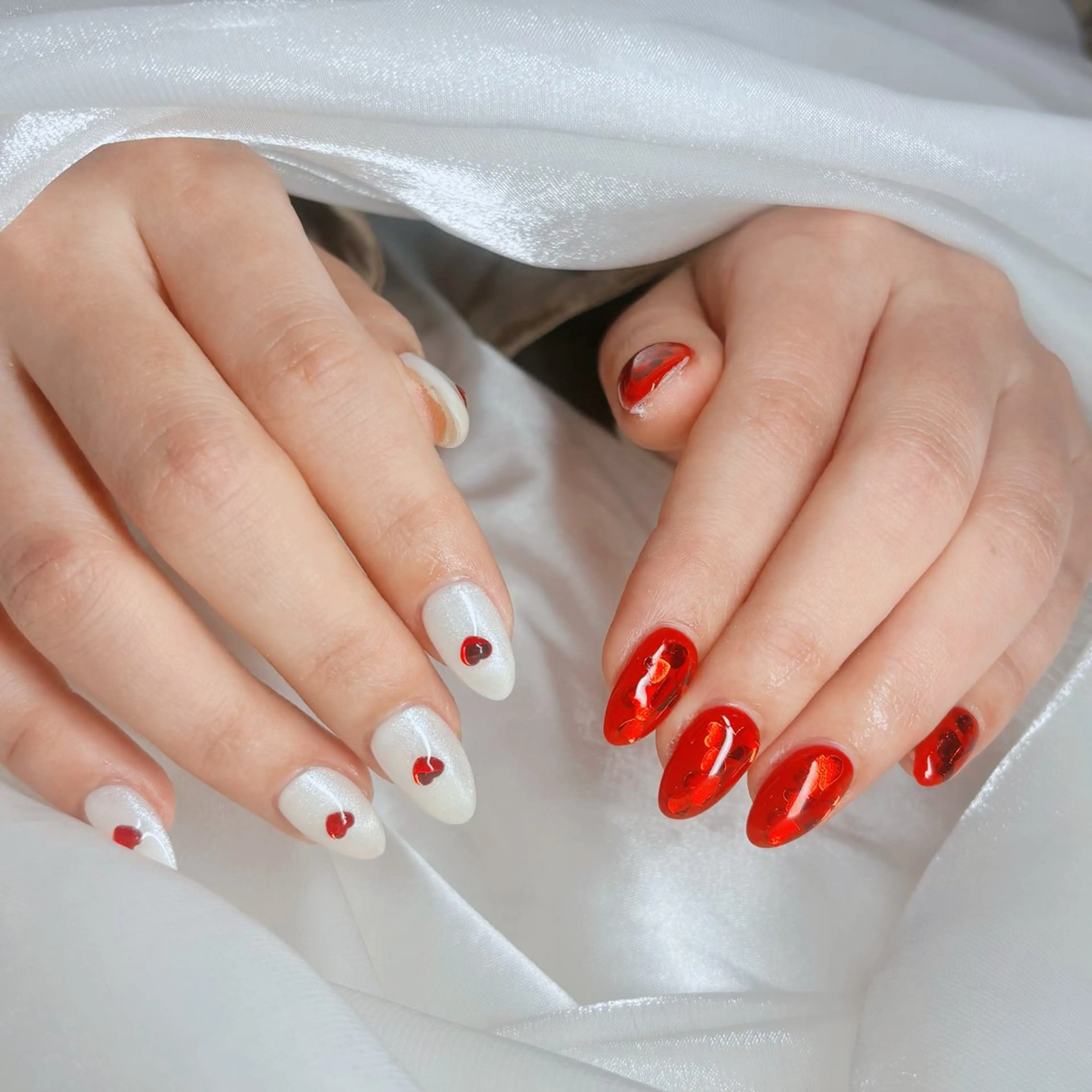 ネイル ハンドネイル CeCeGarden ✨️キラキラワンホンのネイルデザイン