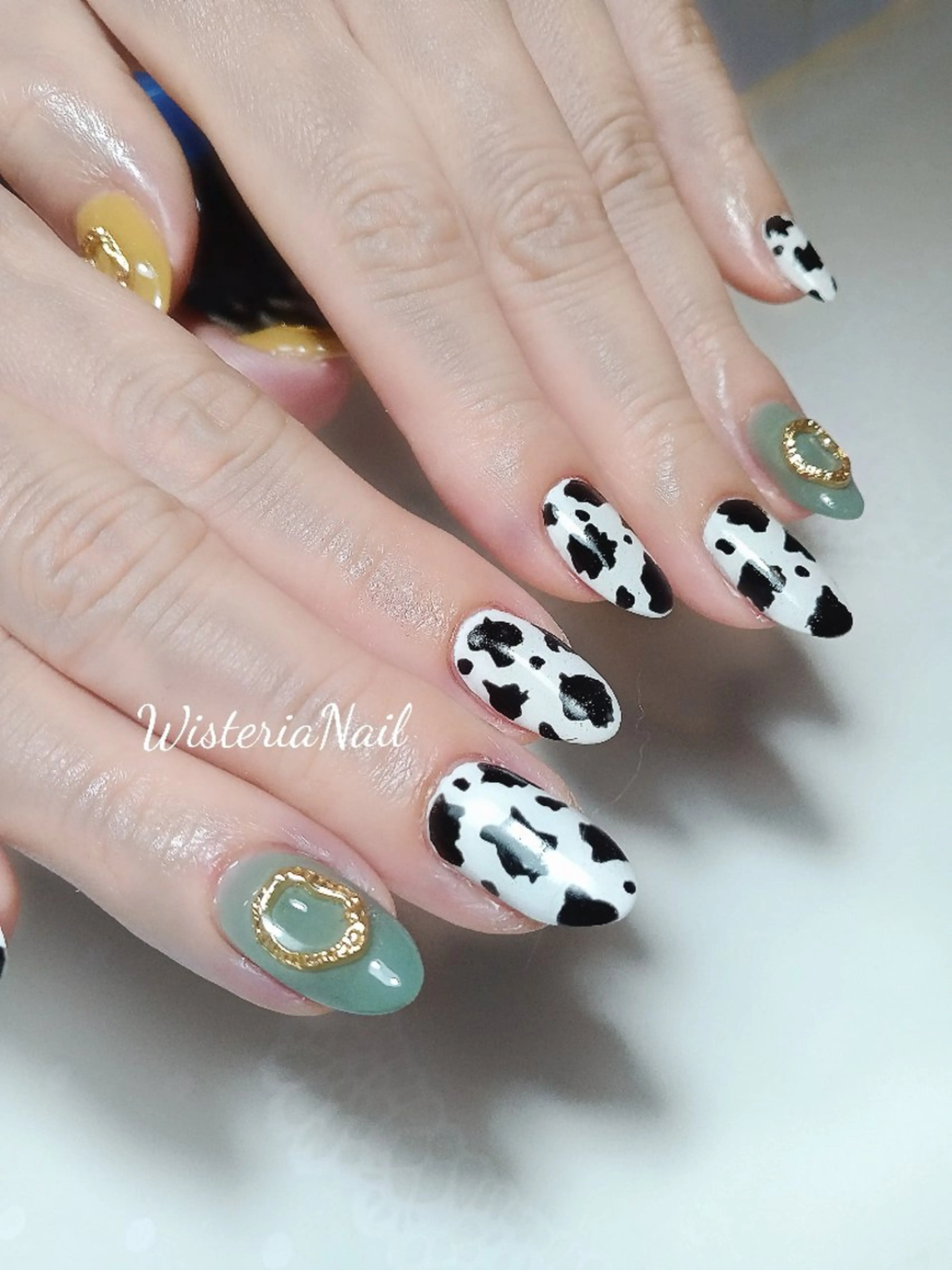 ネイル 持ち込み Wisteria Nail_Yukieのネイルデザイン