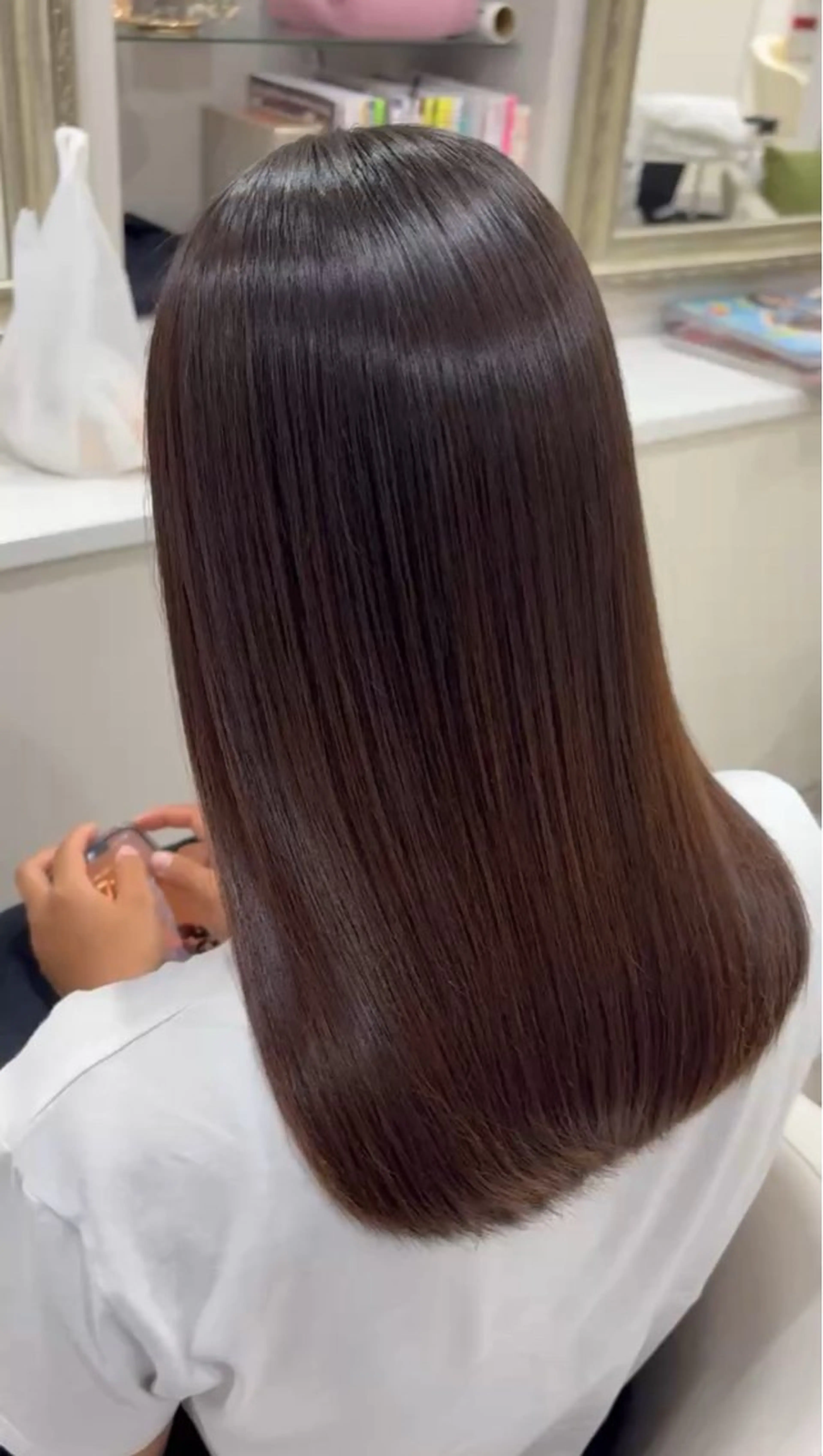 セミロング 髪質改善 【TAKAYA】🌸 縮毛矯正特化のヘアスタイル