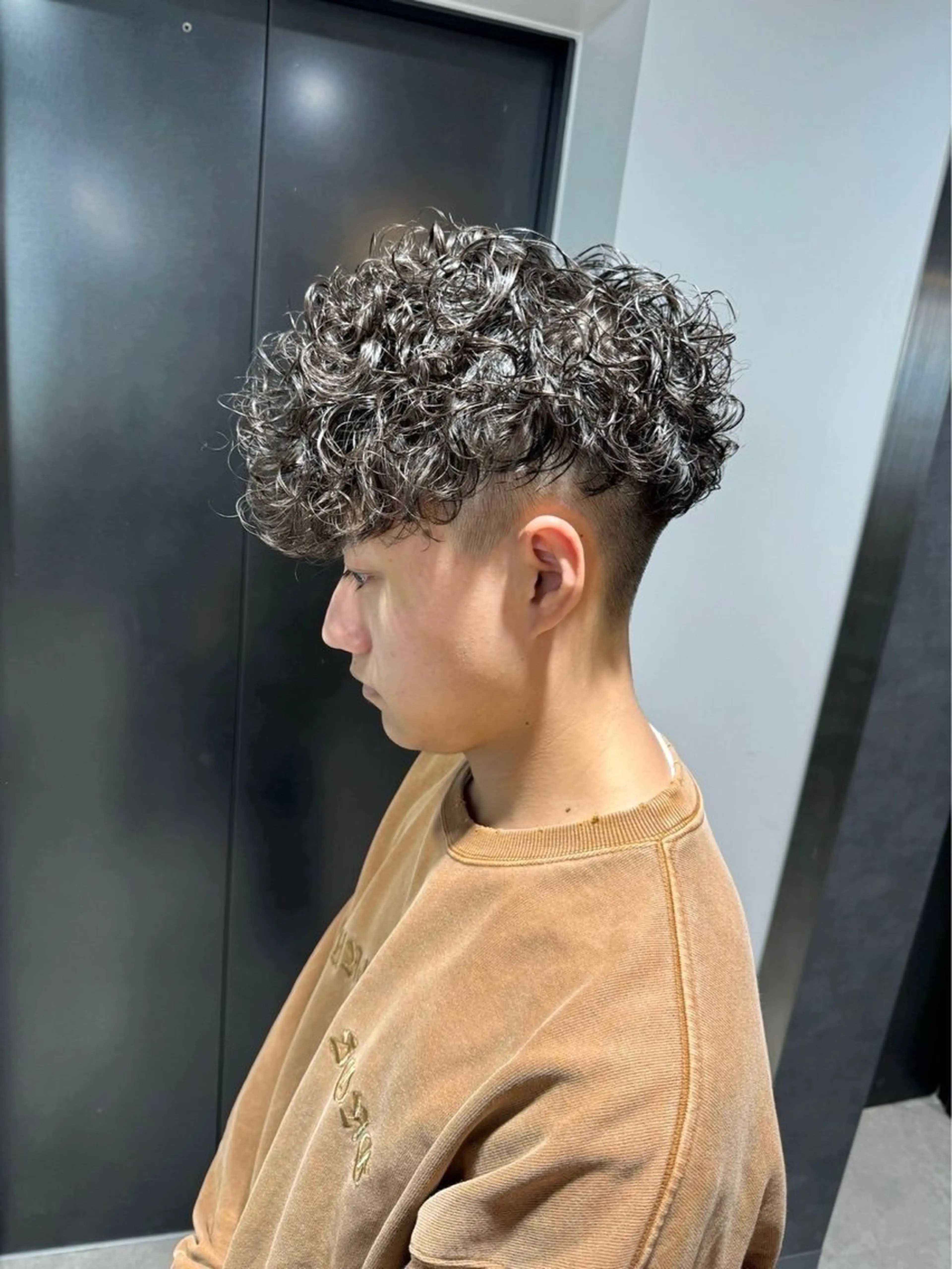 パーマ メンズ 💈フェザーパーマ 須賀俊介💈のヘアスタイル