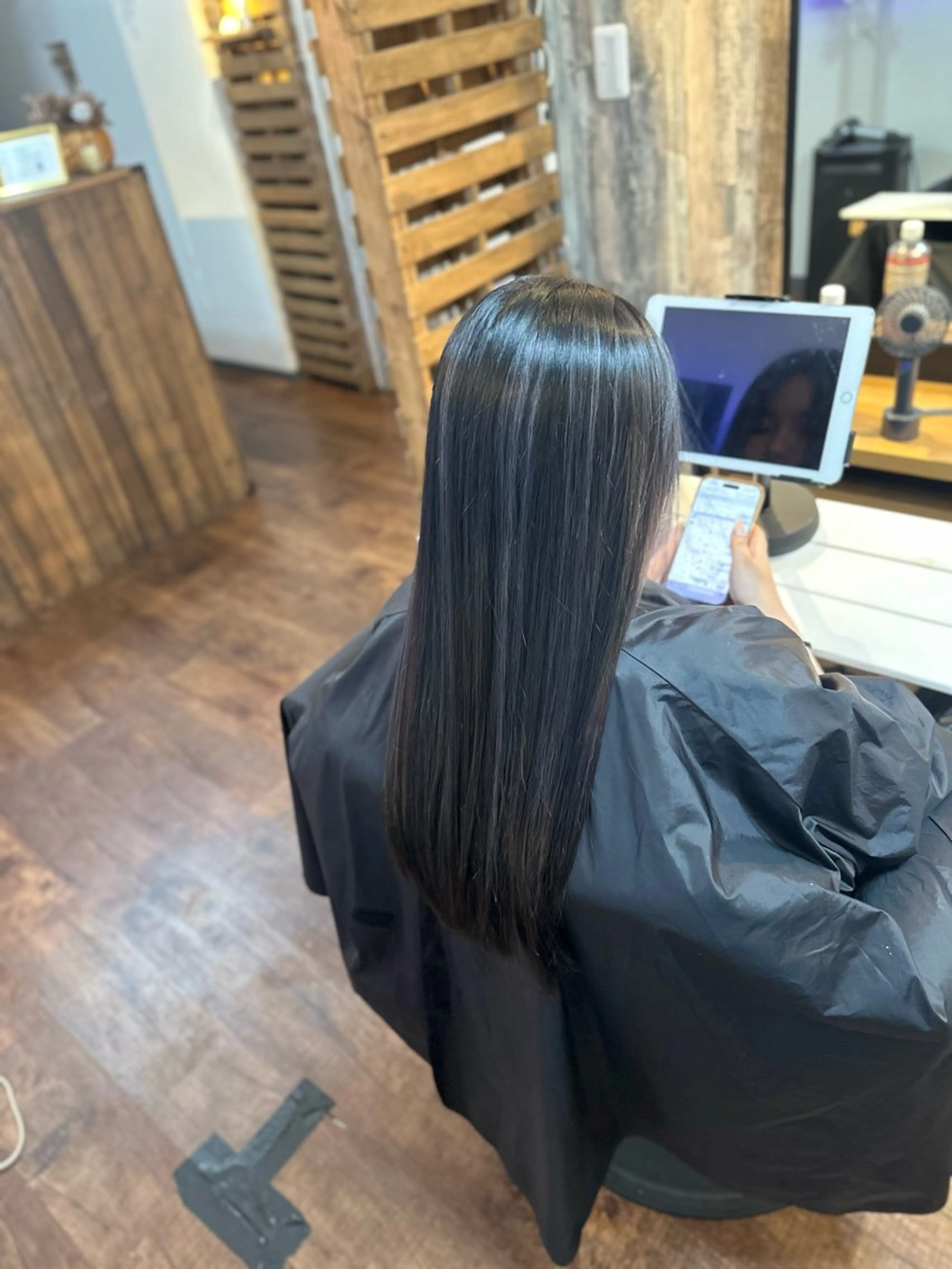 ロング ハイライト カット ヘアカラー トリートメント Luzir⭐︎ GEN⭐︎のヘアスタイル