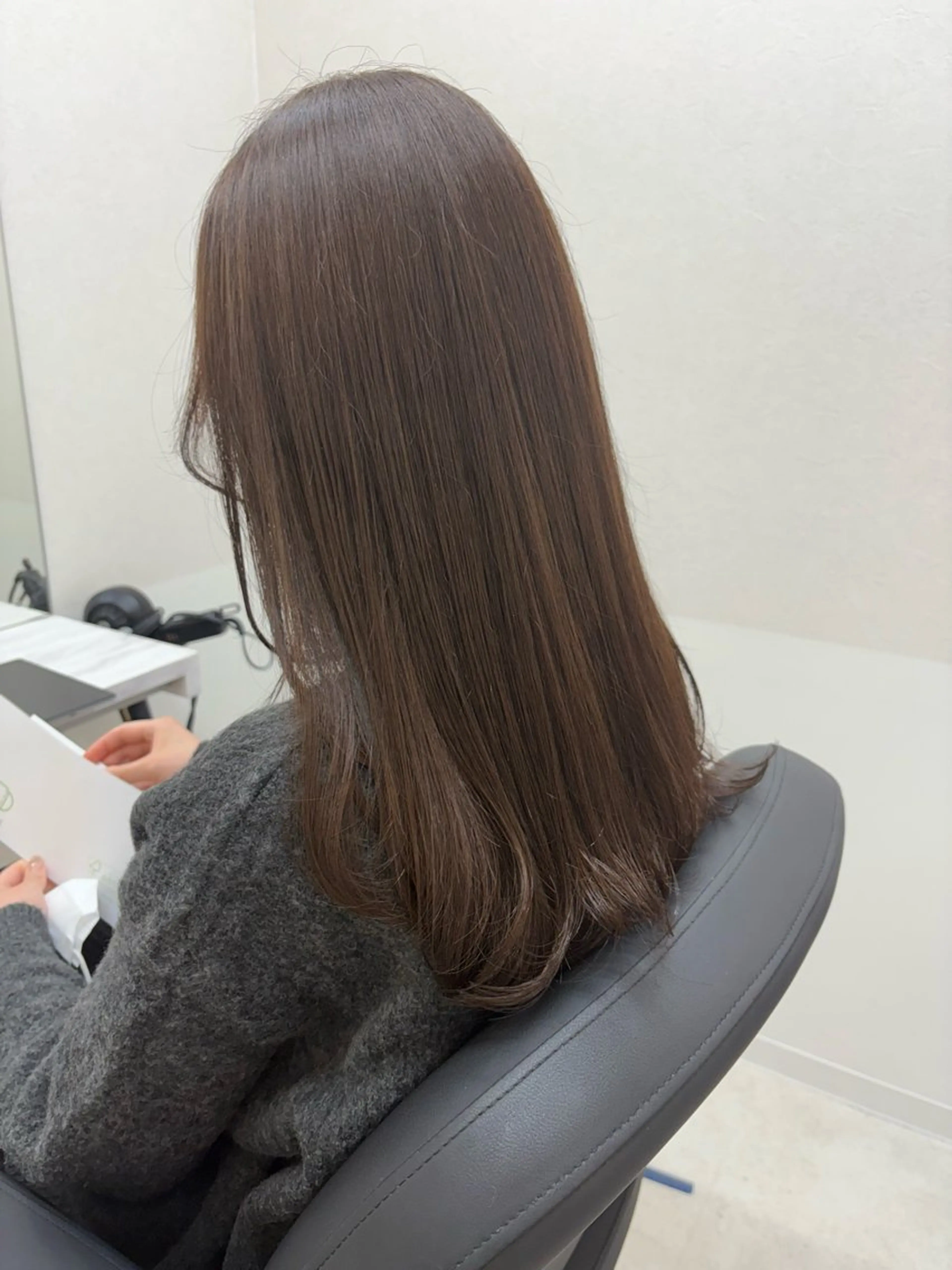 セミロング カラー 🍒透明感カラー/ セット/SAKURAのヘアスタイル