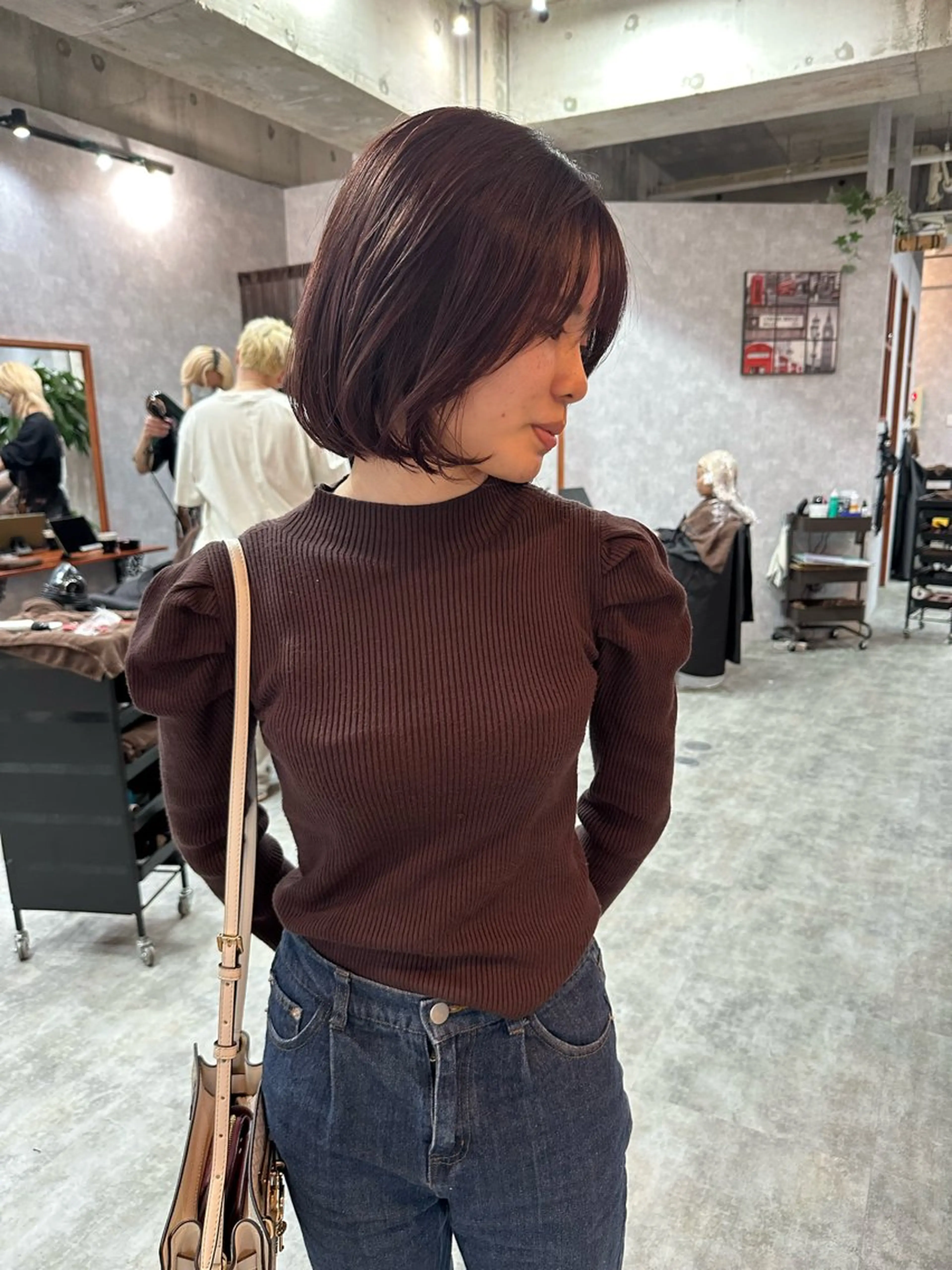 ショート 切りっぱなしボブ ショートボブ ハンサムショート 丸みショート ボブ モテ髪/ボブ/ショー ト/アダチフウトのヘアスタイル