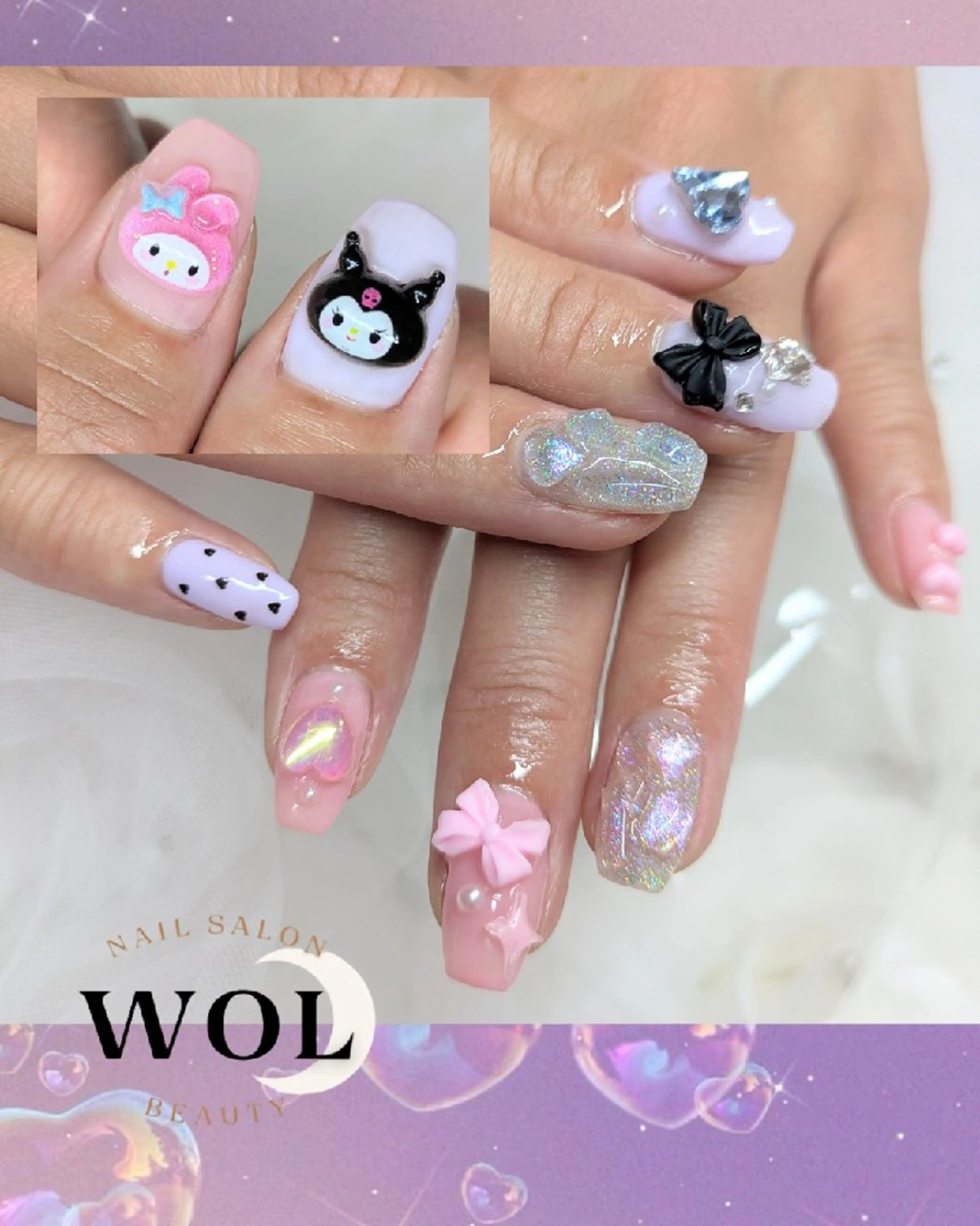 ネイル WOL🌙 momokoのネイルデザイン