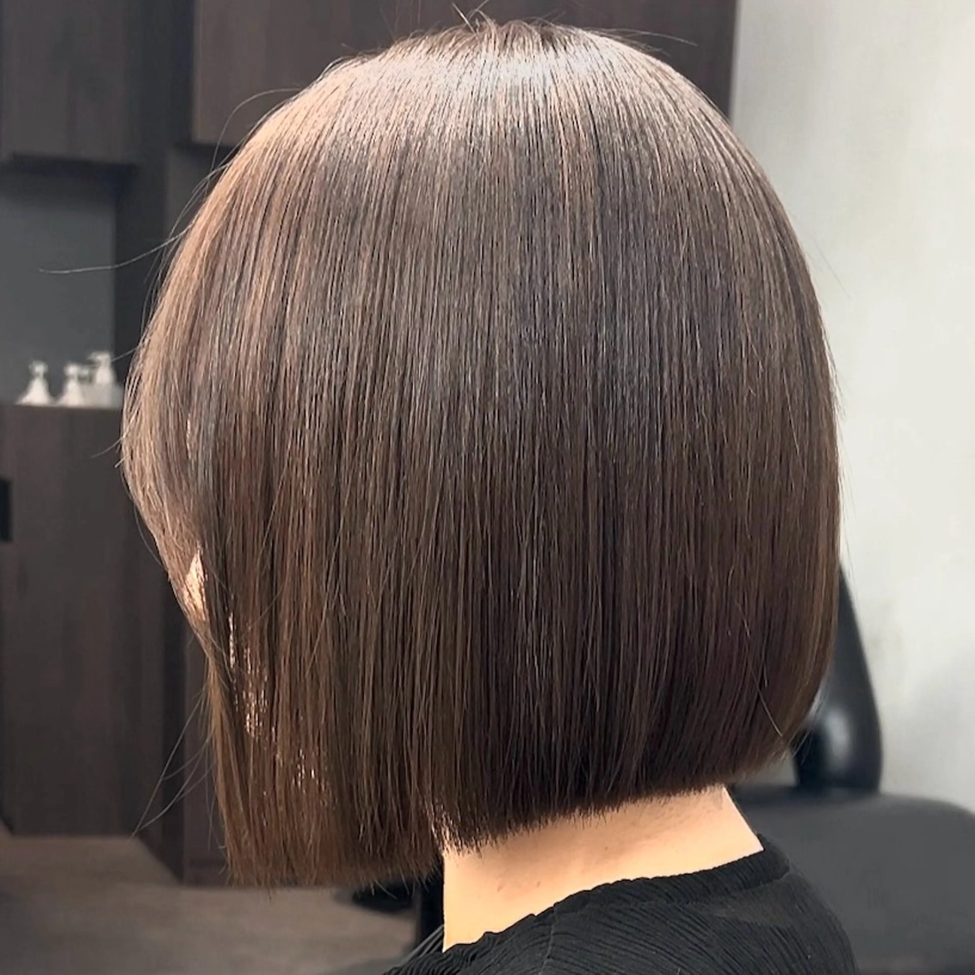 ショート ショートヘア 縮毛矯正/福田梢のヘアスタイル