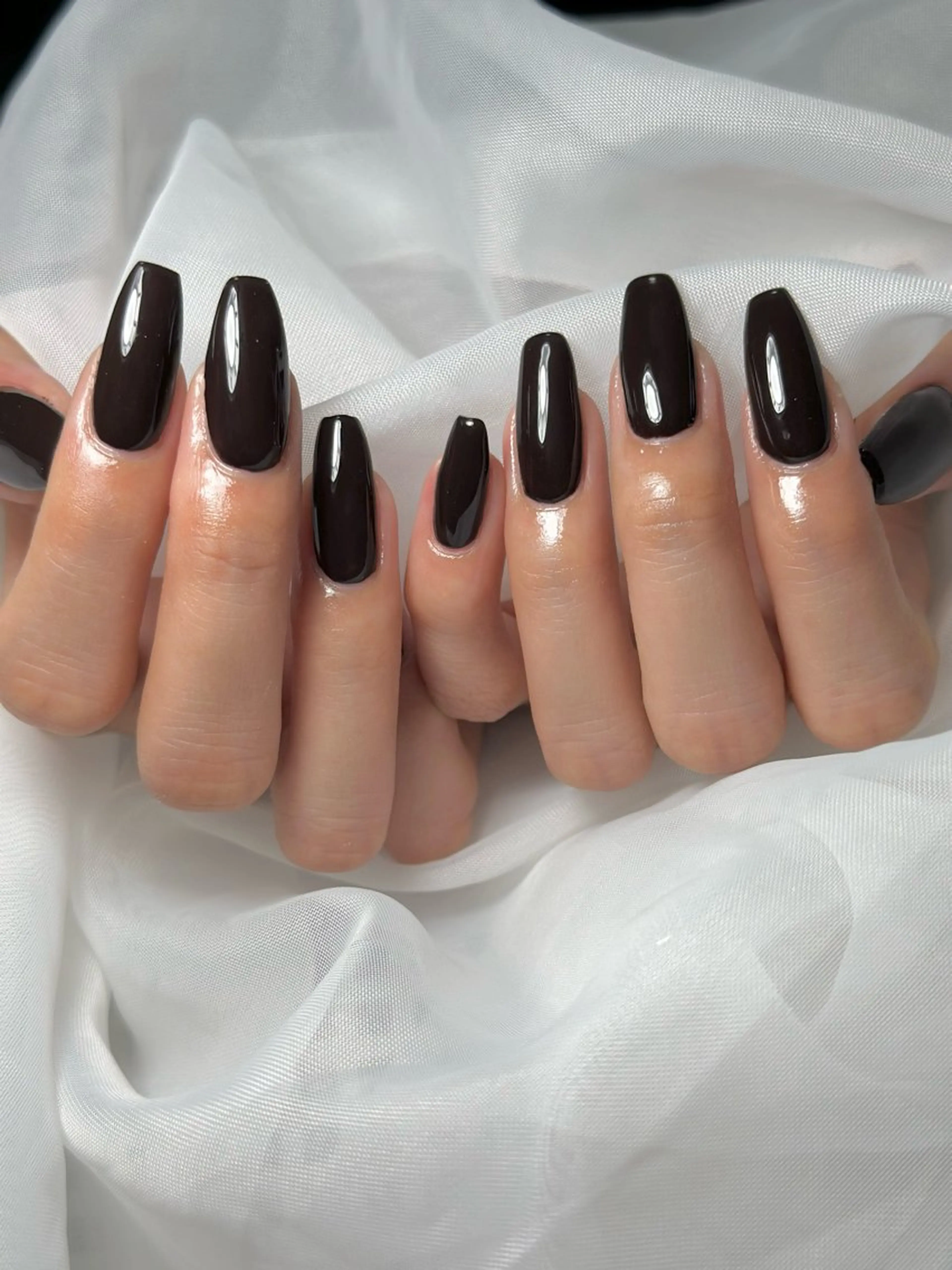 当サロンご新規様！ミニモ限定！ワンカラーネイル(マグネット、フラッシュok)の写真