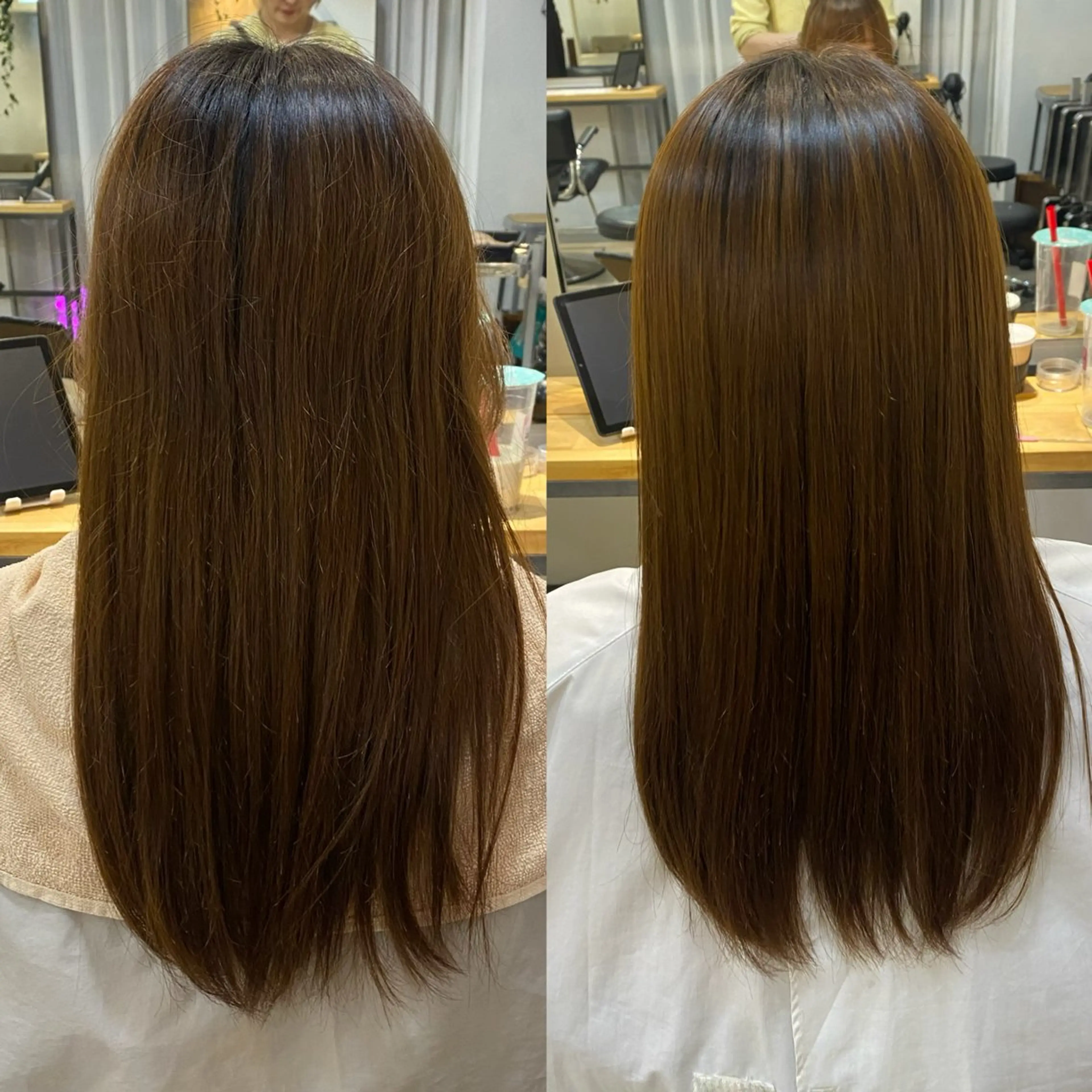 縮毛矯正 トリートメント Lomalia／ yuzuki🤎ᐩᕀのヘアスタイル