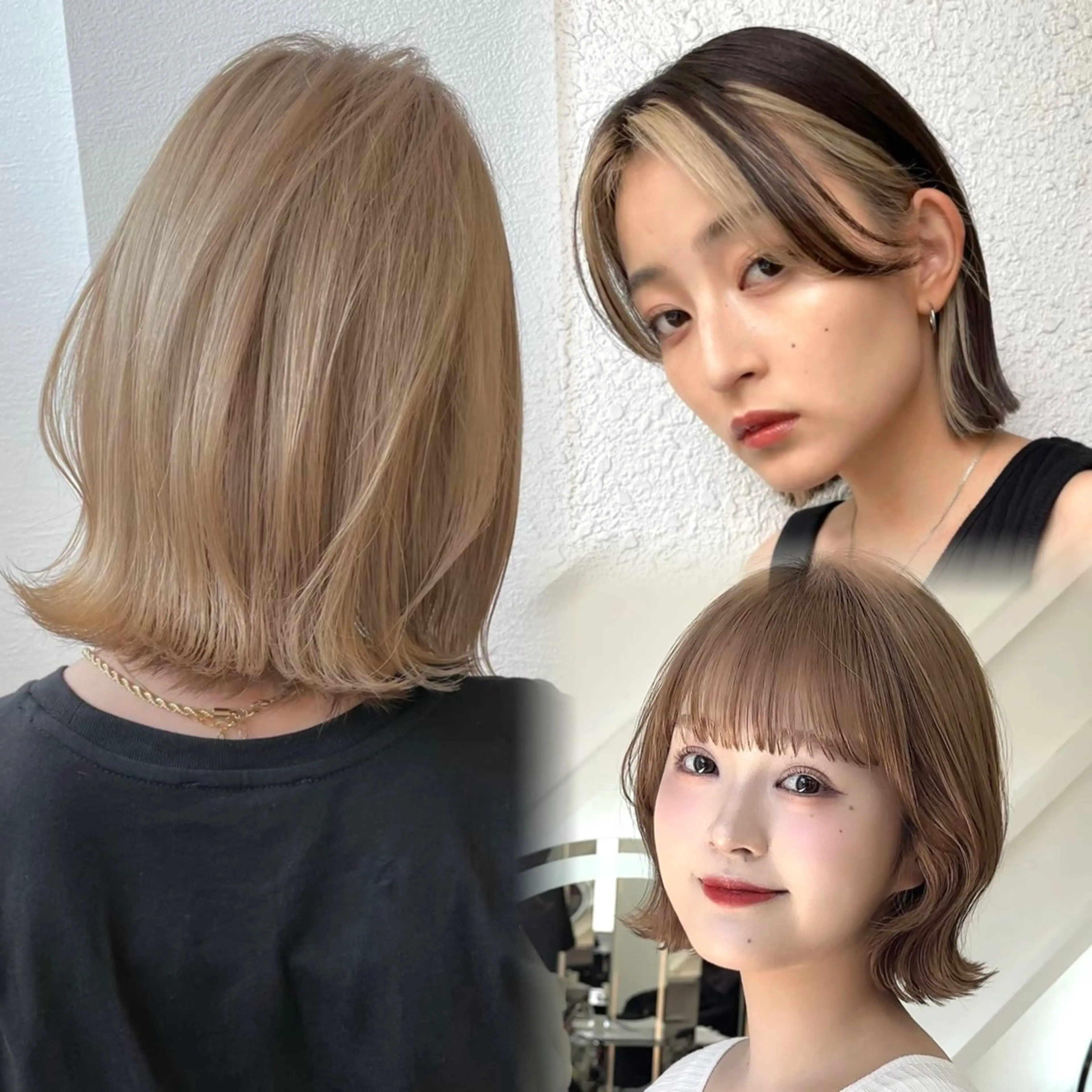 ショート カラー カット ヘアカラー トリートメント 原宿/韓国ボブ /くびれボブ/優希のヘアスタイル