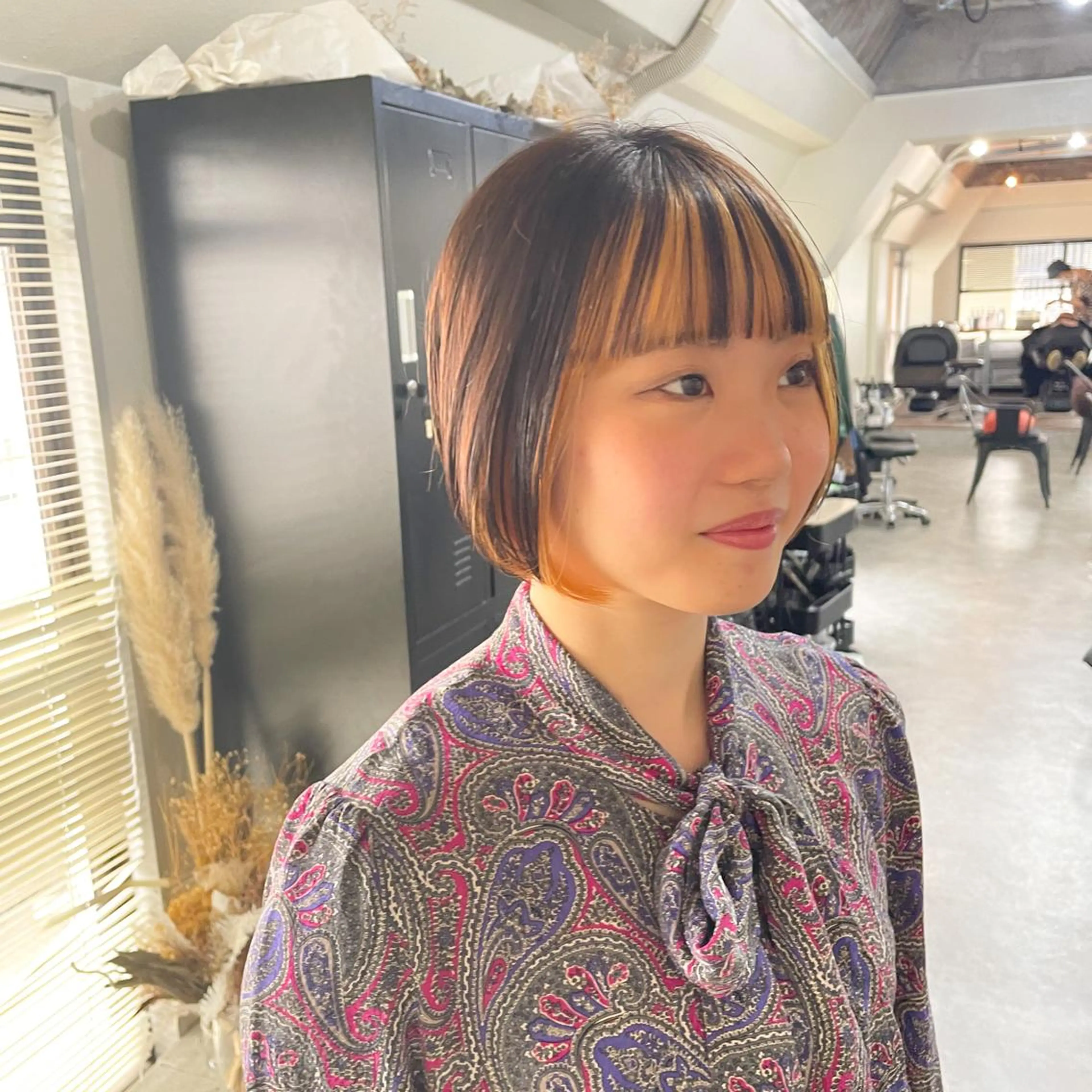 ショート カラー パーマ ヘアアレンジ メンズ キッズ ネイル マツエク・マツパ 切りっぱなしボブ 前下がりボブ ショートボブ メンズブリーチ メンズハイライト 大人スタイル 太田のヘアスタイル