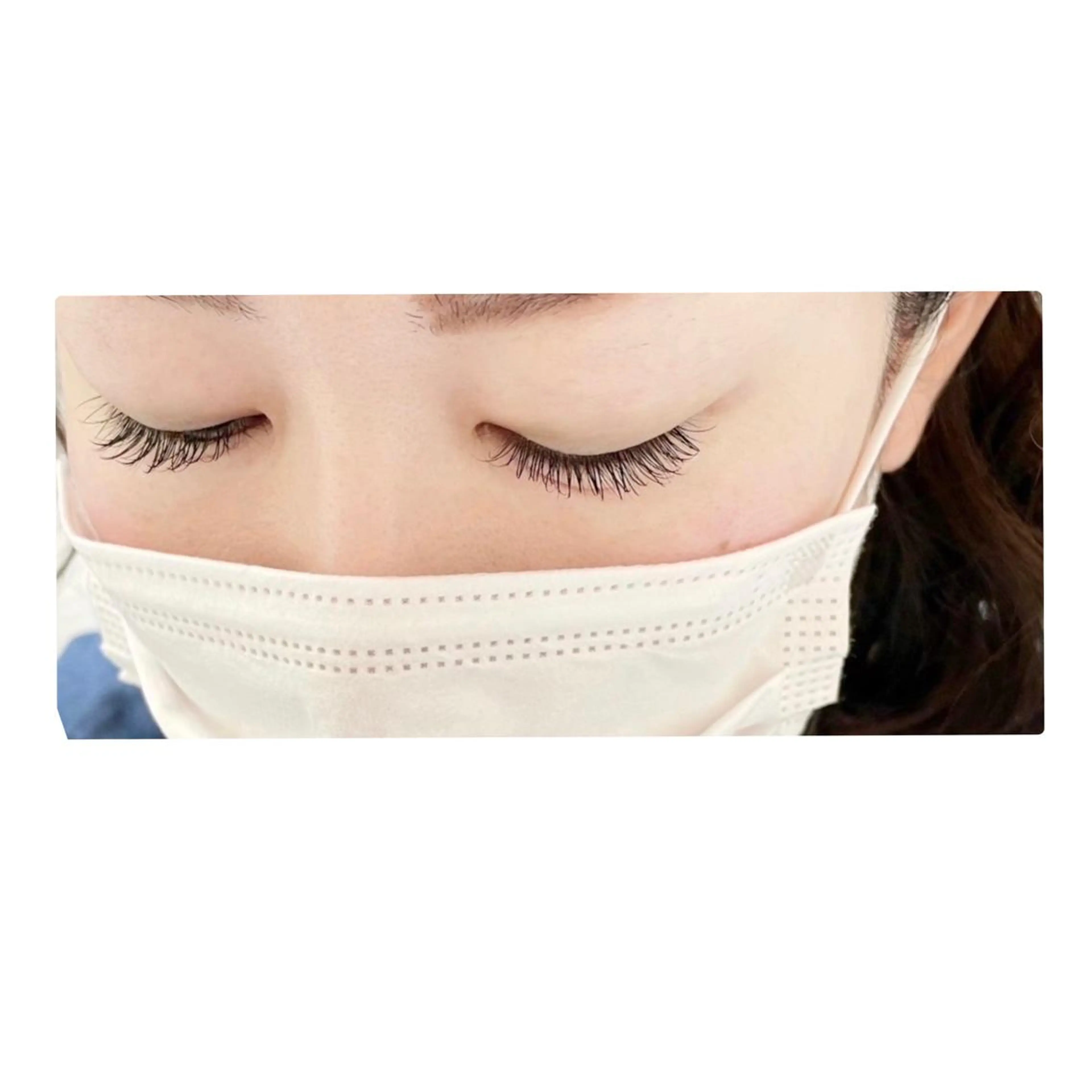 マツエク・マツパ フラットラッシュ 🩵emu eyelash🩵のマツエク・マツパデザイン