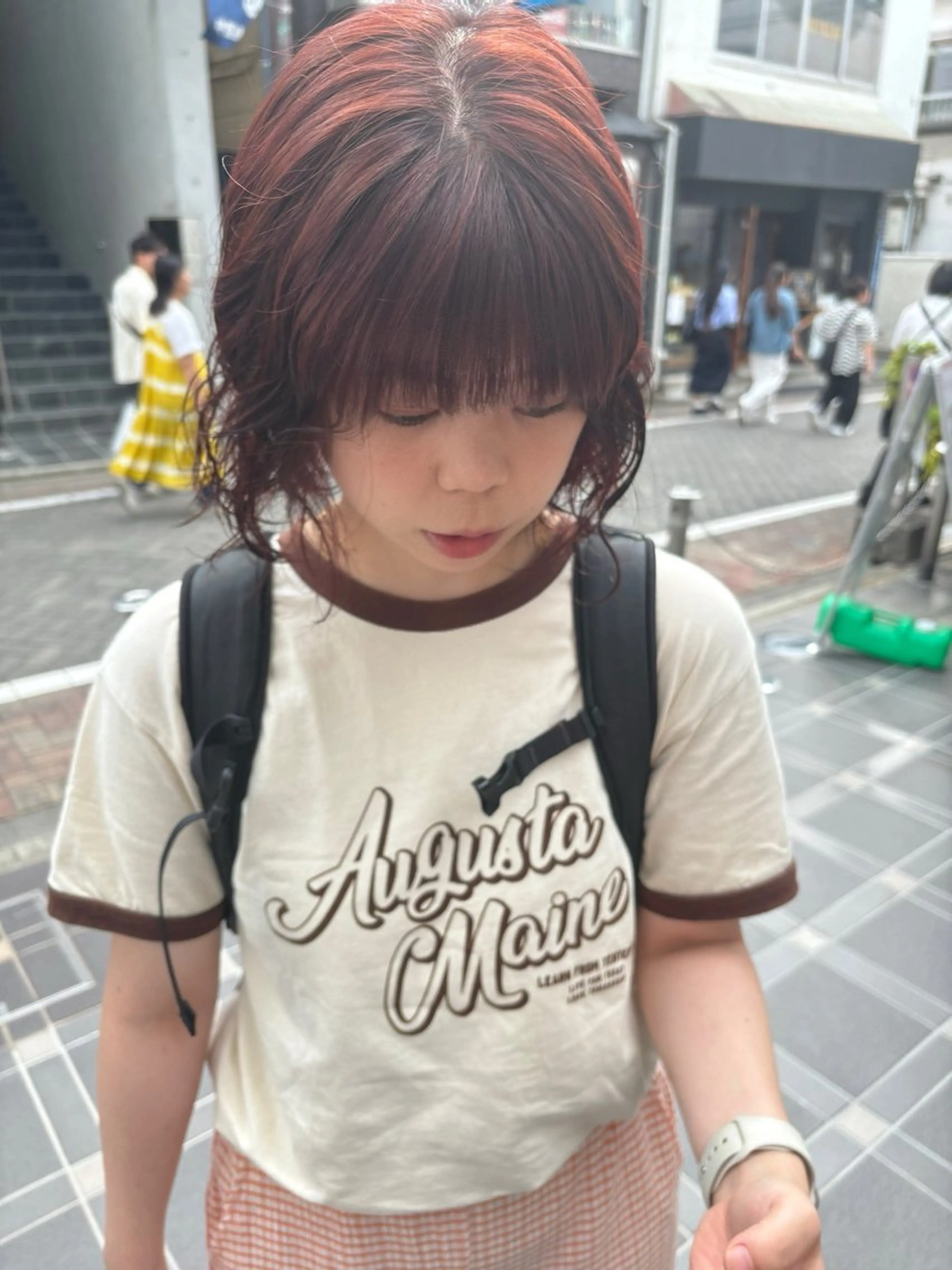 ショート カラー パーマ 池田理紗/ bob/メンズカットのヘアスタイル