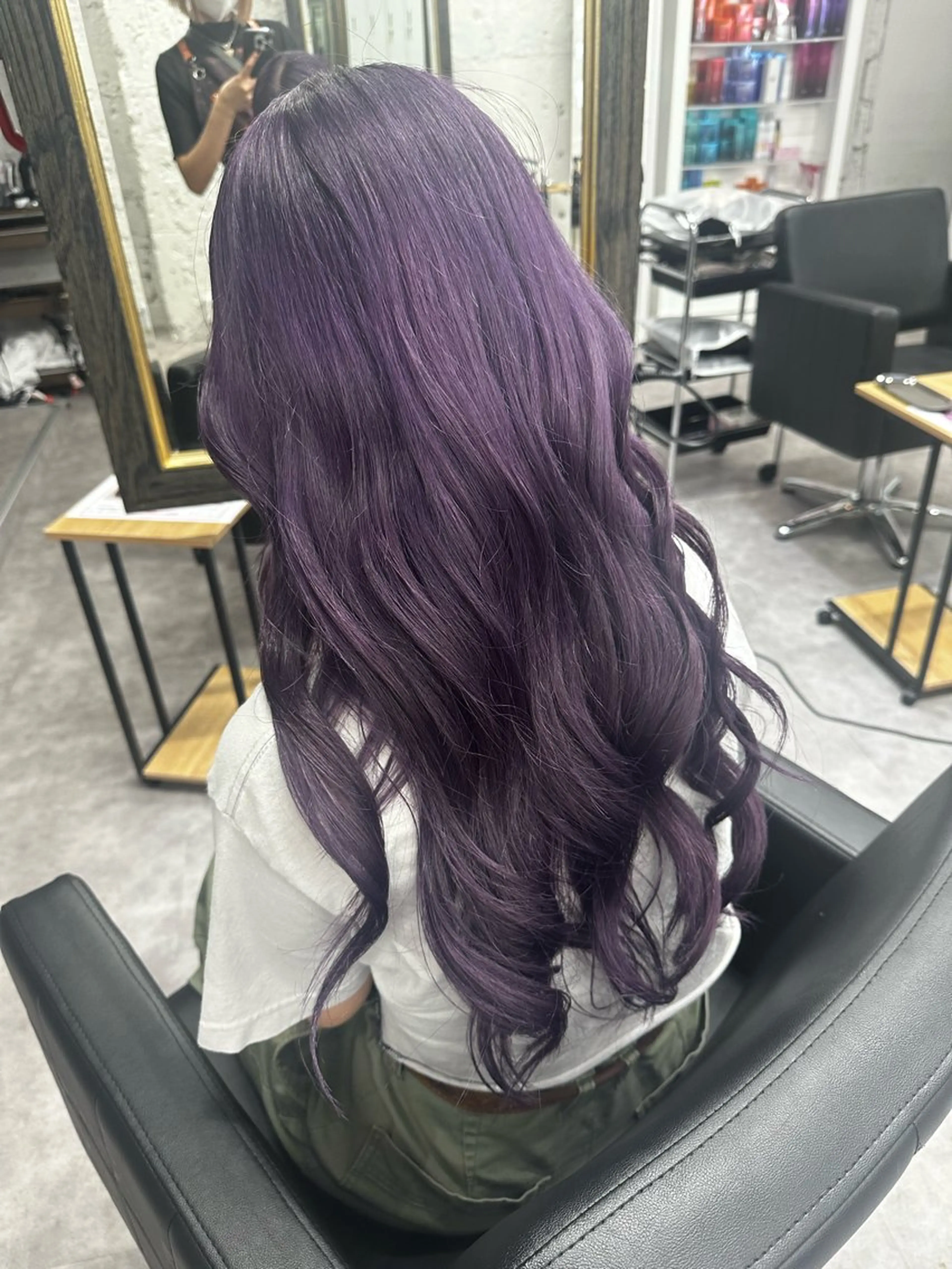 ロング カラー ダブルカラー✨️ 五島桜樫のヘアスタイル
