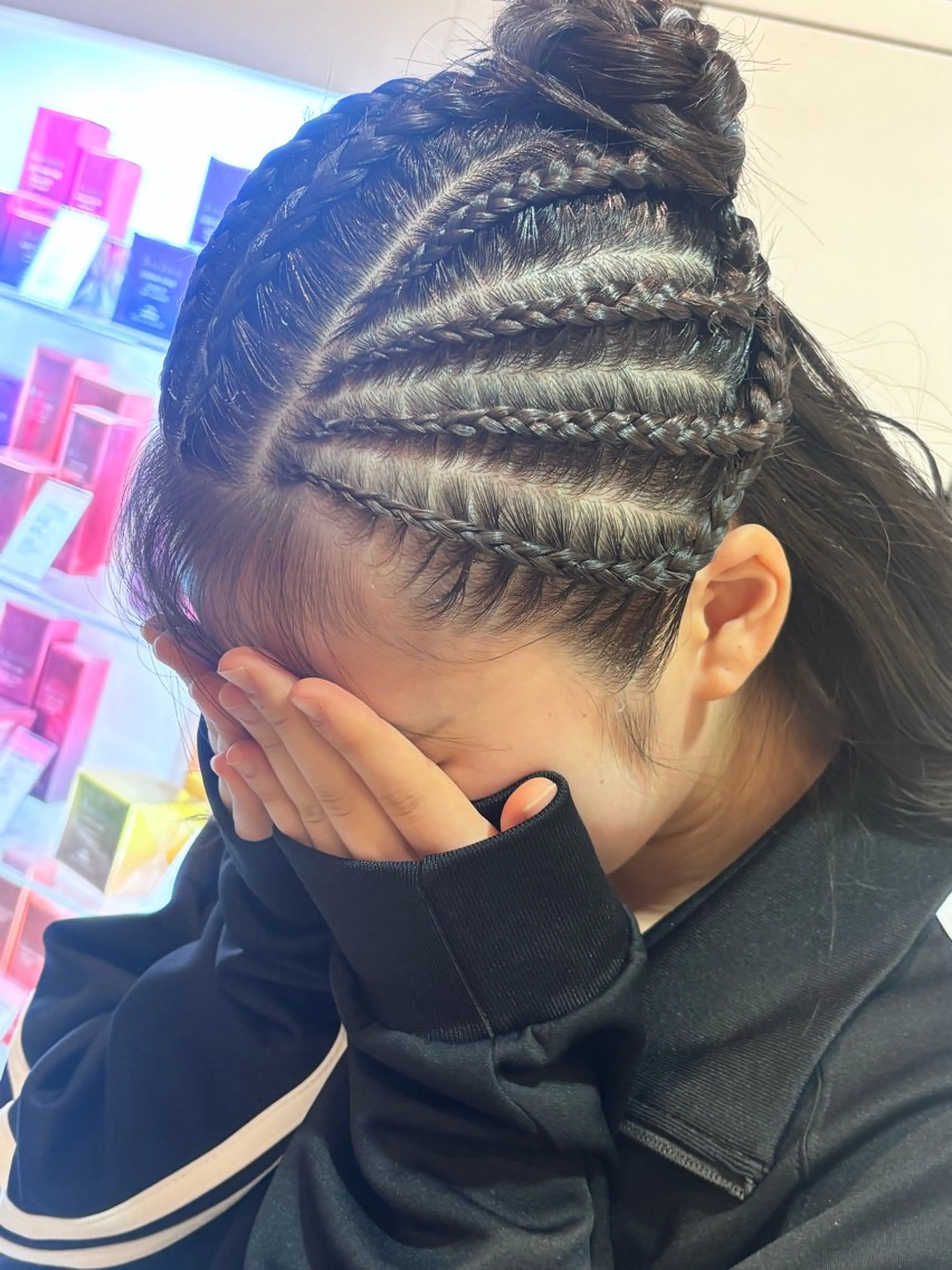 ミディアム ヘアアレンジ ヘアセット ボブカット/アレンジ /さきのヘアスタイル
