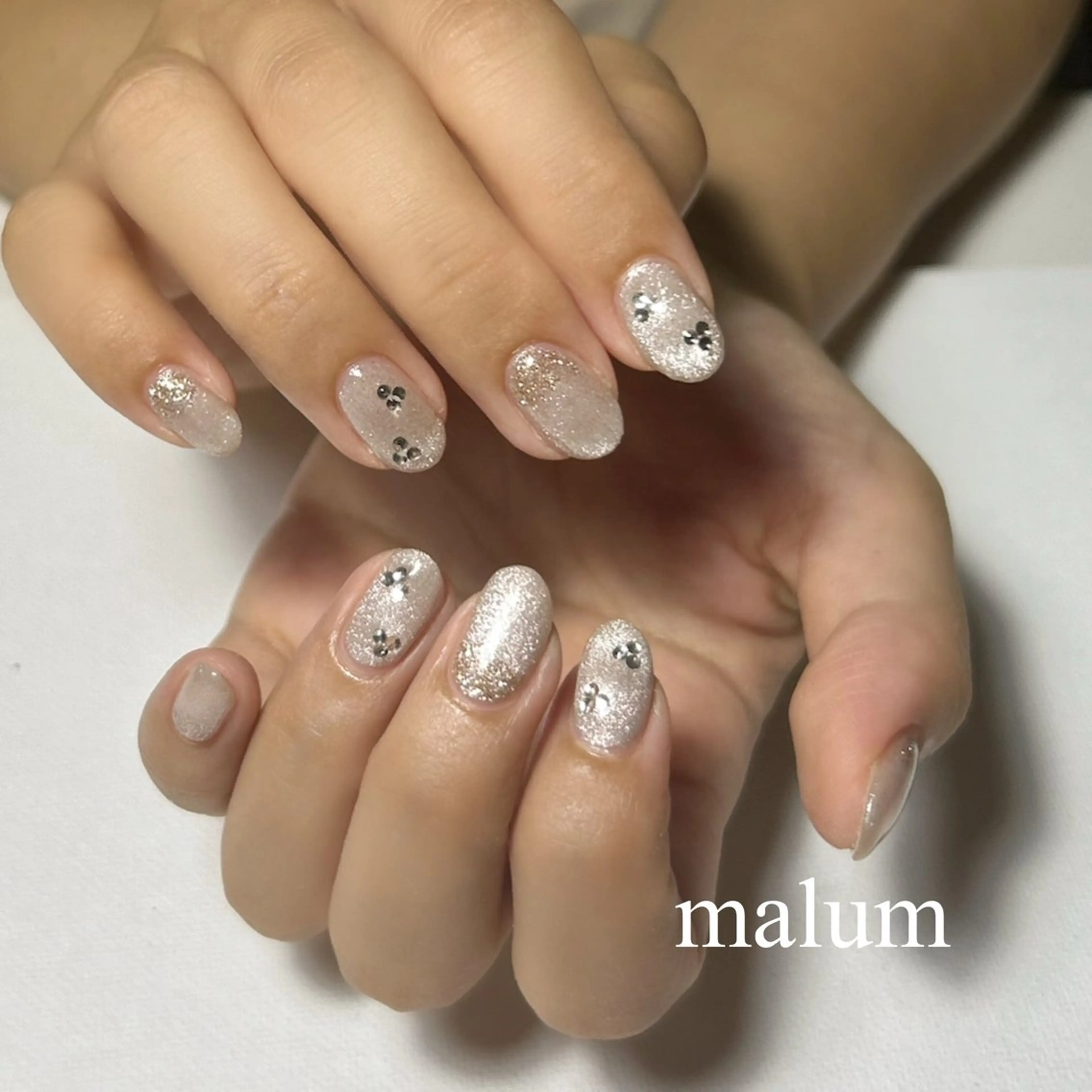 ネイル ハンドネイル malum nailのネイルデザイン