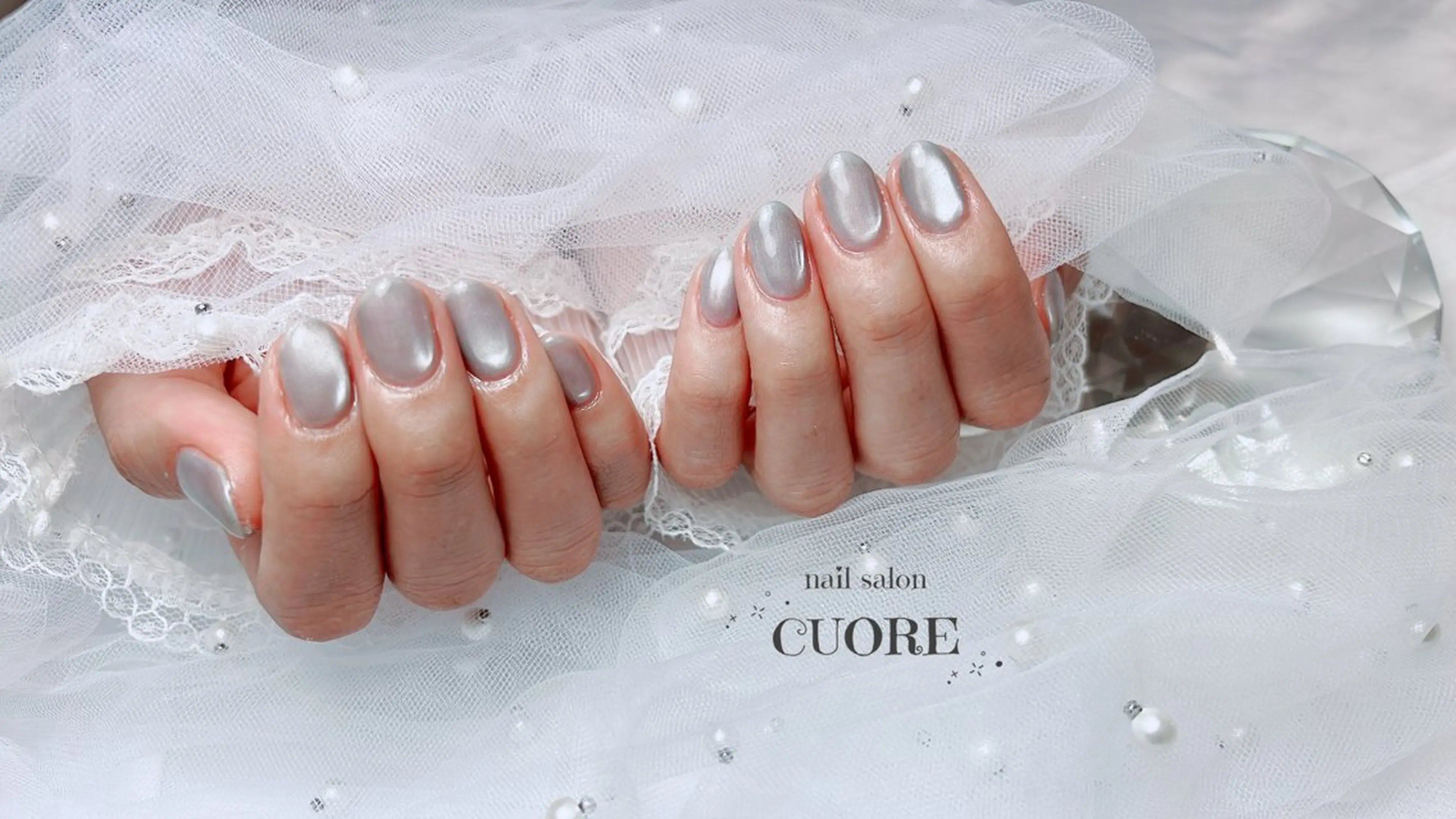 ネイル マグネットネイル ハンドネイル nail salon CUOREのネイルデザイン