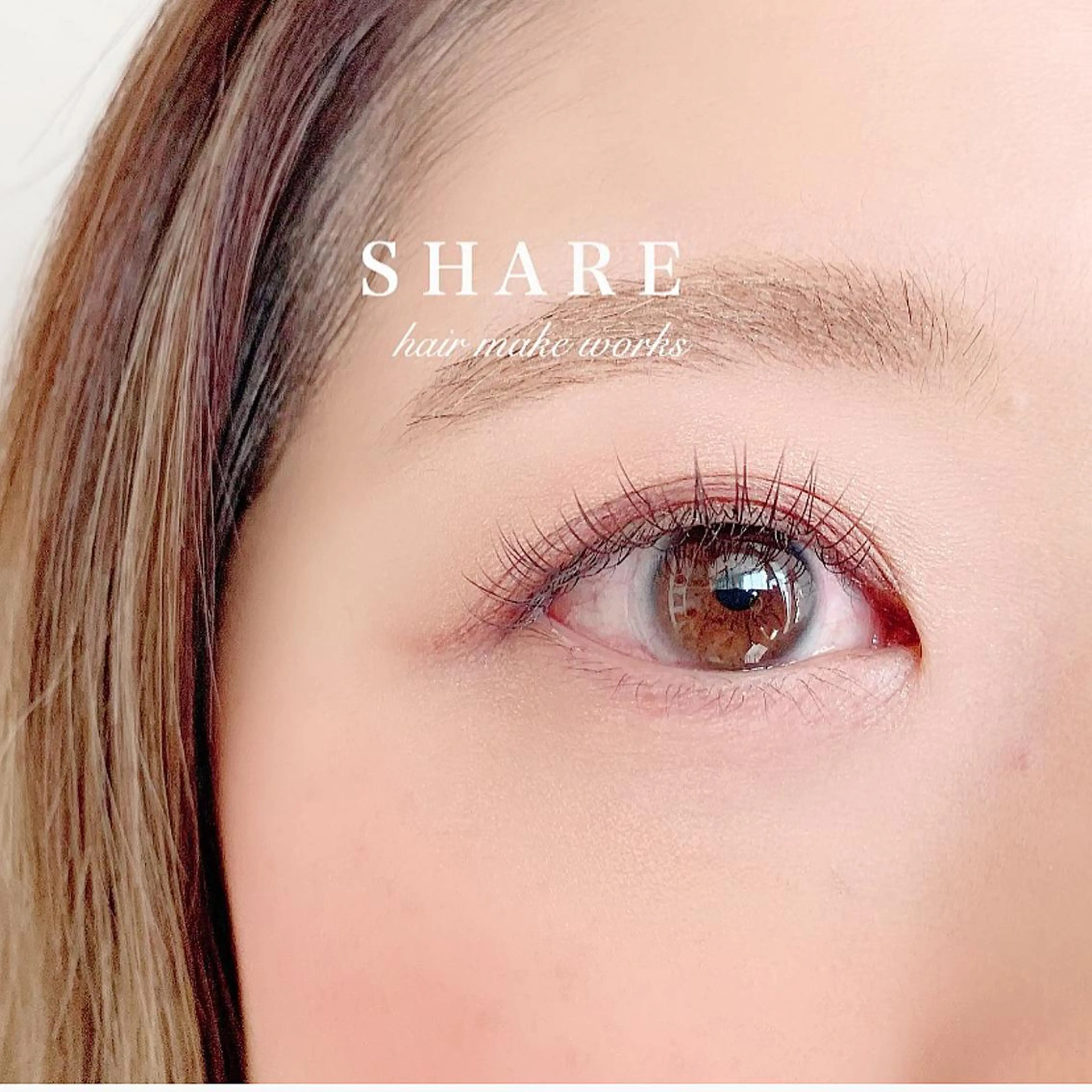 マツエク・マツパ ナチュラル ＳＨＡＲＥ所属・正箱 真紗美の眉毛・アイブロウイメージ