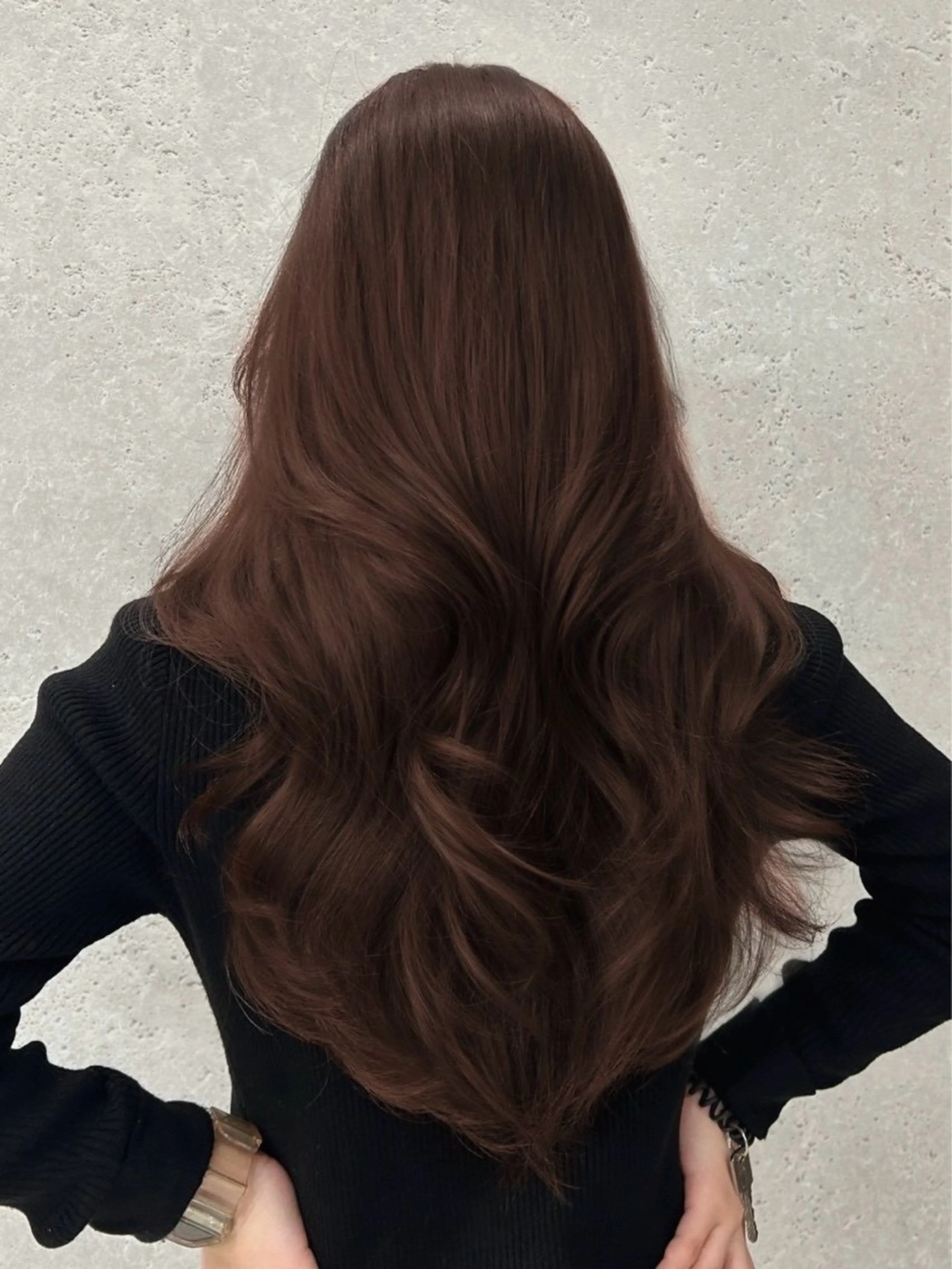 ロング 上品なブラウンカラー 🤎saki🤎のヘアスタイル