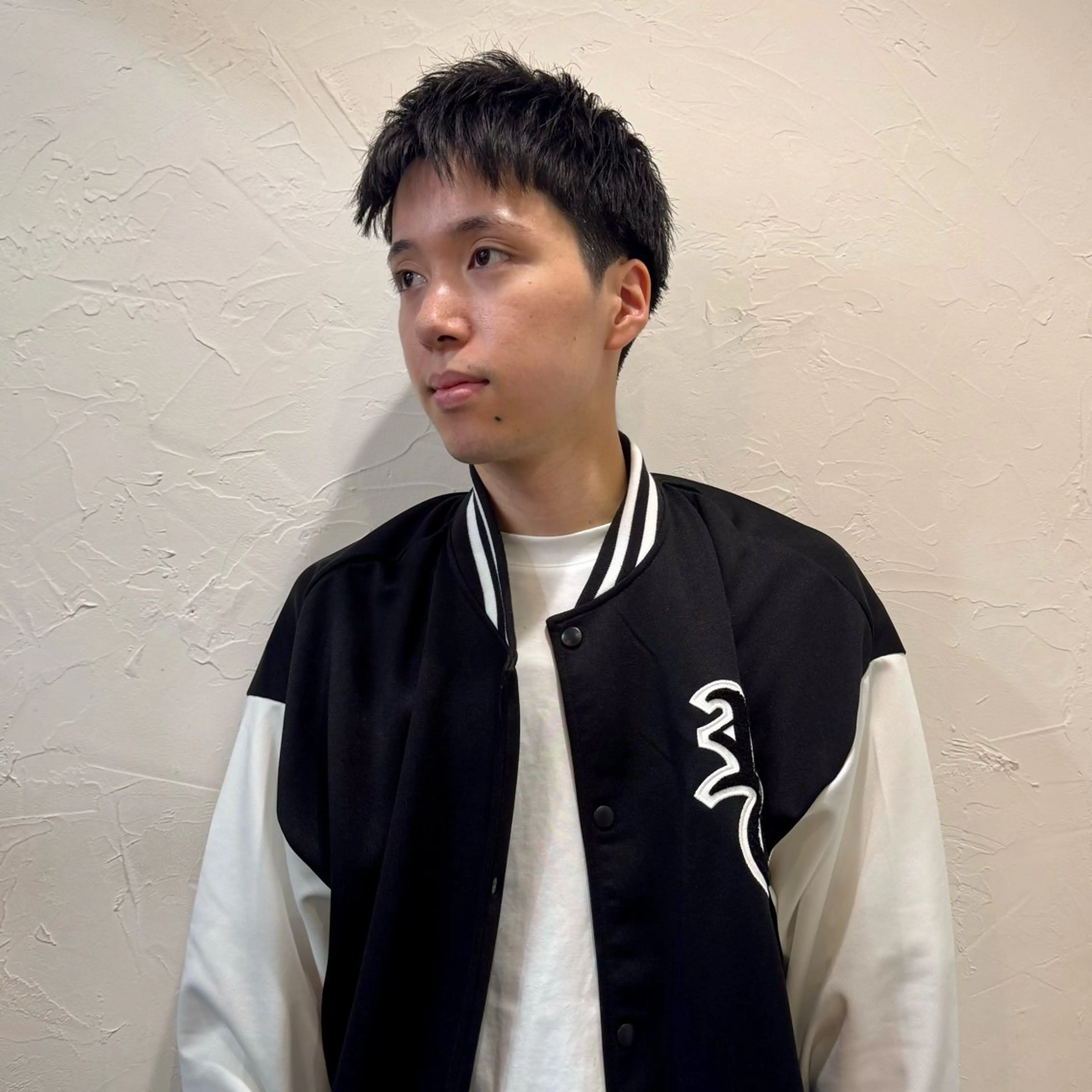 ショート メンズ アップバング メンズ就活ヘア メンズパーマ メンズショート スパイキーショート 【池袋/スパイキー ショート】ⓝⓘⓜⓤのヘアスタイル