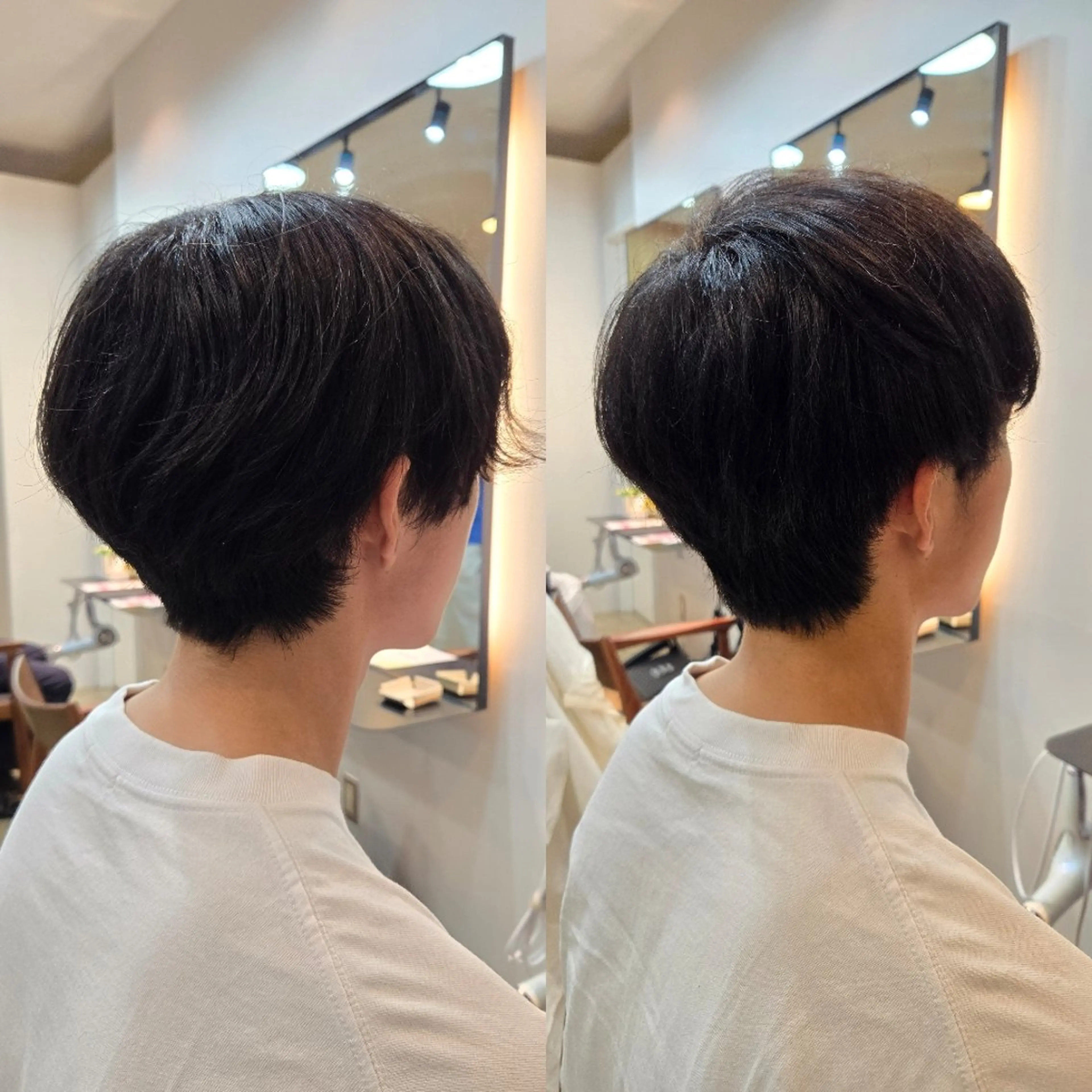 ショート メンズ カット 野村 果音(カノン)のヘアスタイル