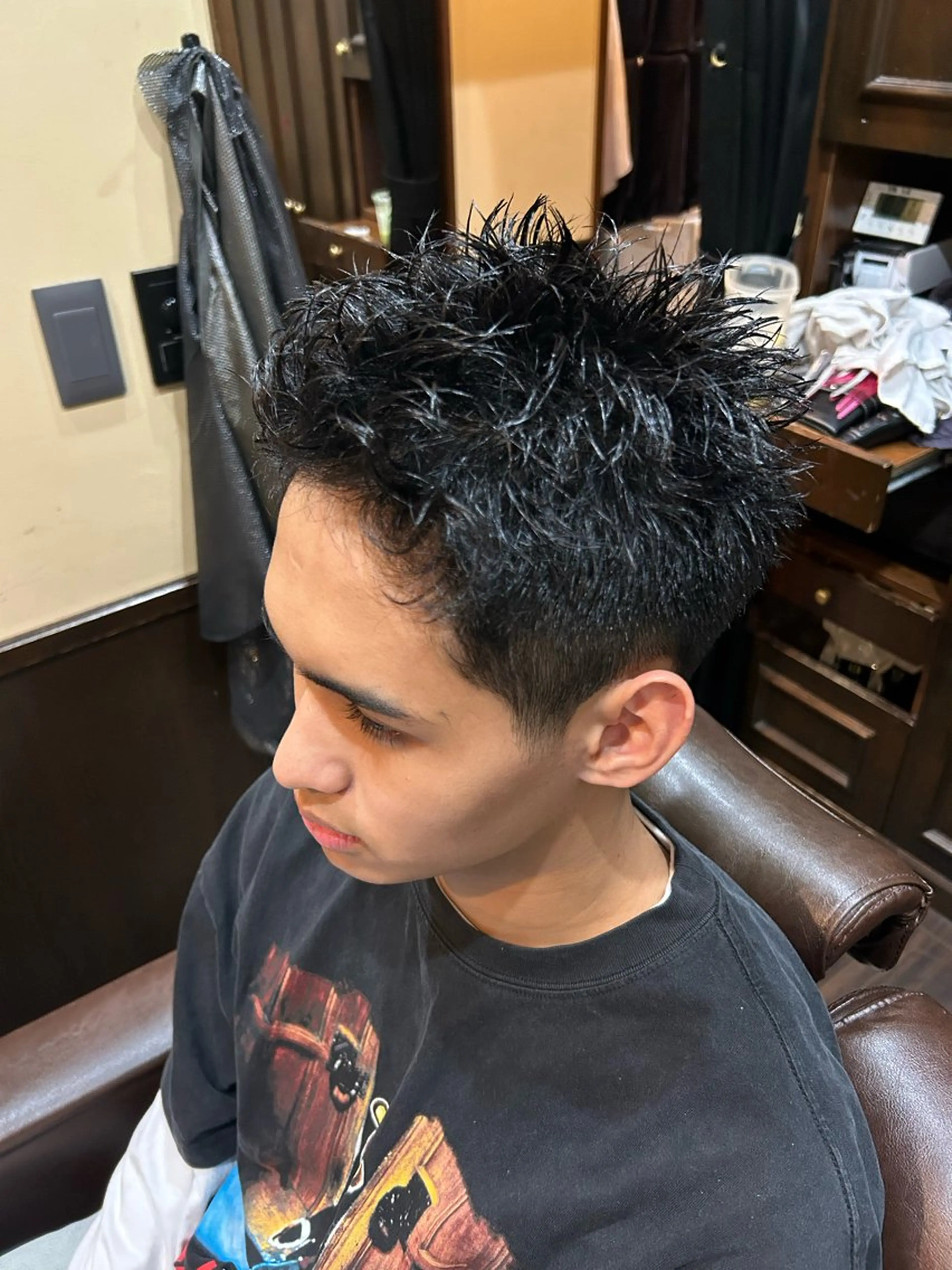 ショート メンズ HIRO GINZA BARBER SHOP 名古屋本店【ヒロギンザ バーバーショップ】所属・ヒロ銀座牛山 友晴のヘアスタイル