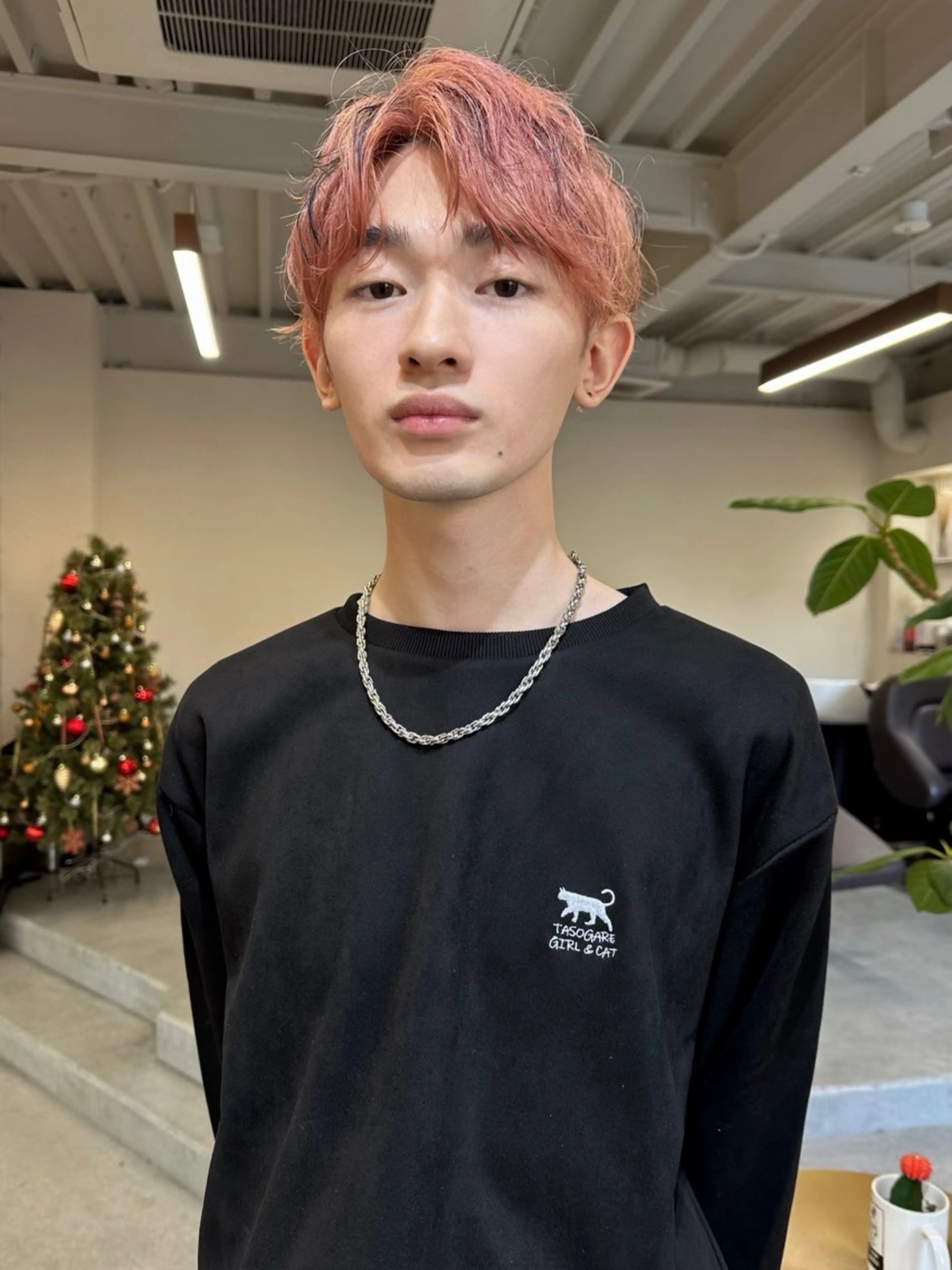 ショート カラー メンズ カット ヘアカラー トリートメント ハイトーン×似合わせ 🌱中川慎之介のヘアスタイル