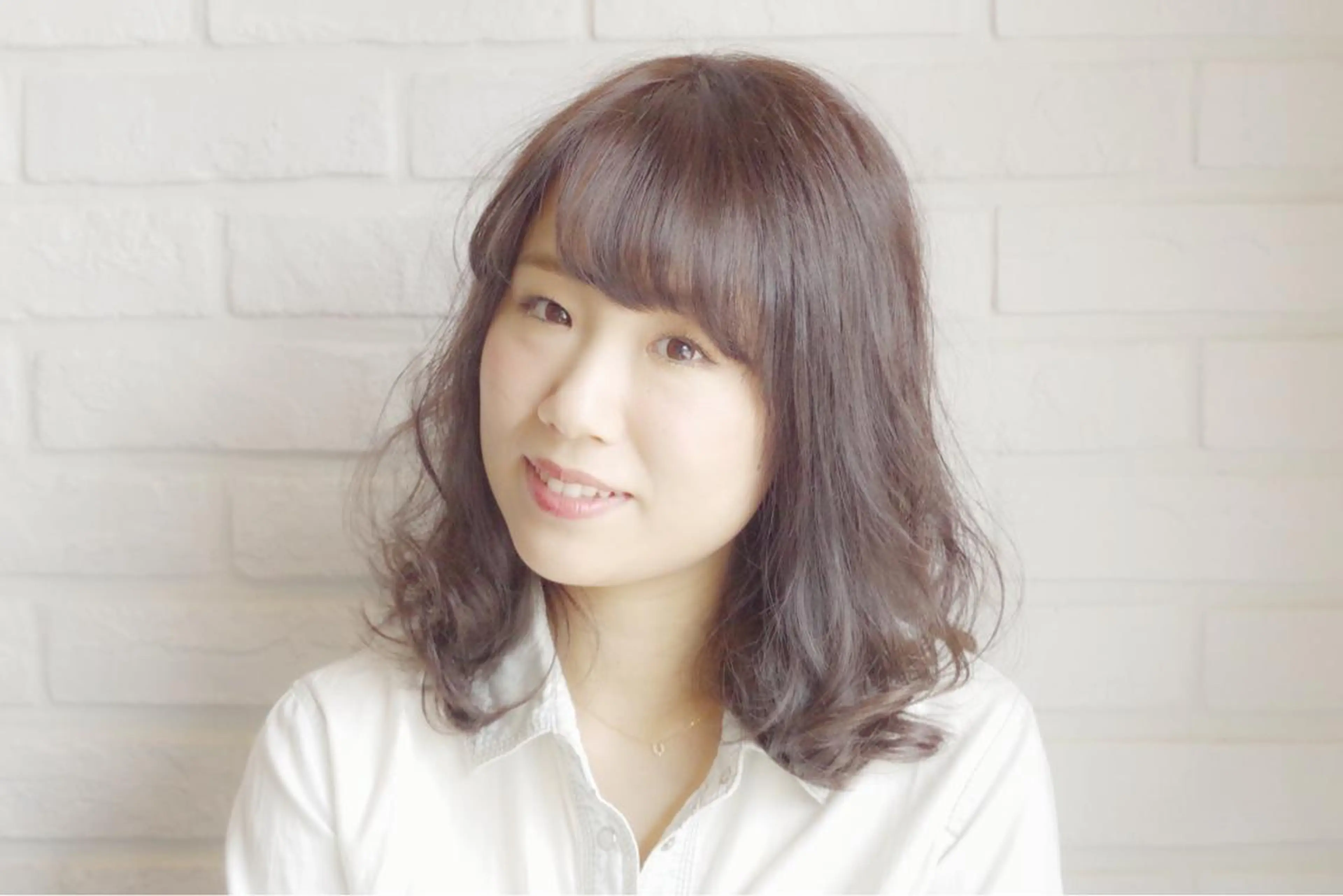 ミディアム 富岡 俊行のヘアスタイル