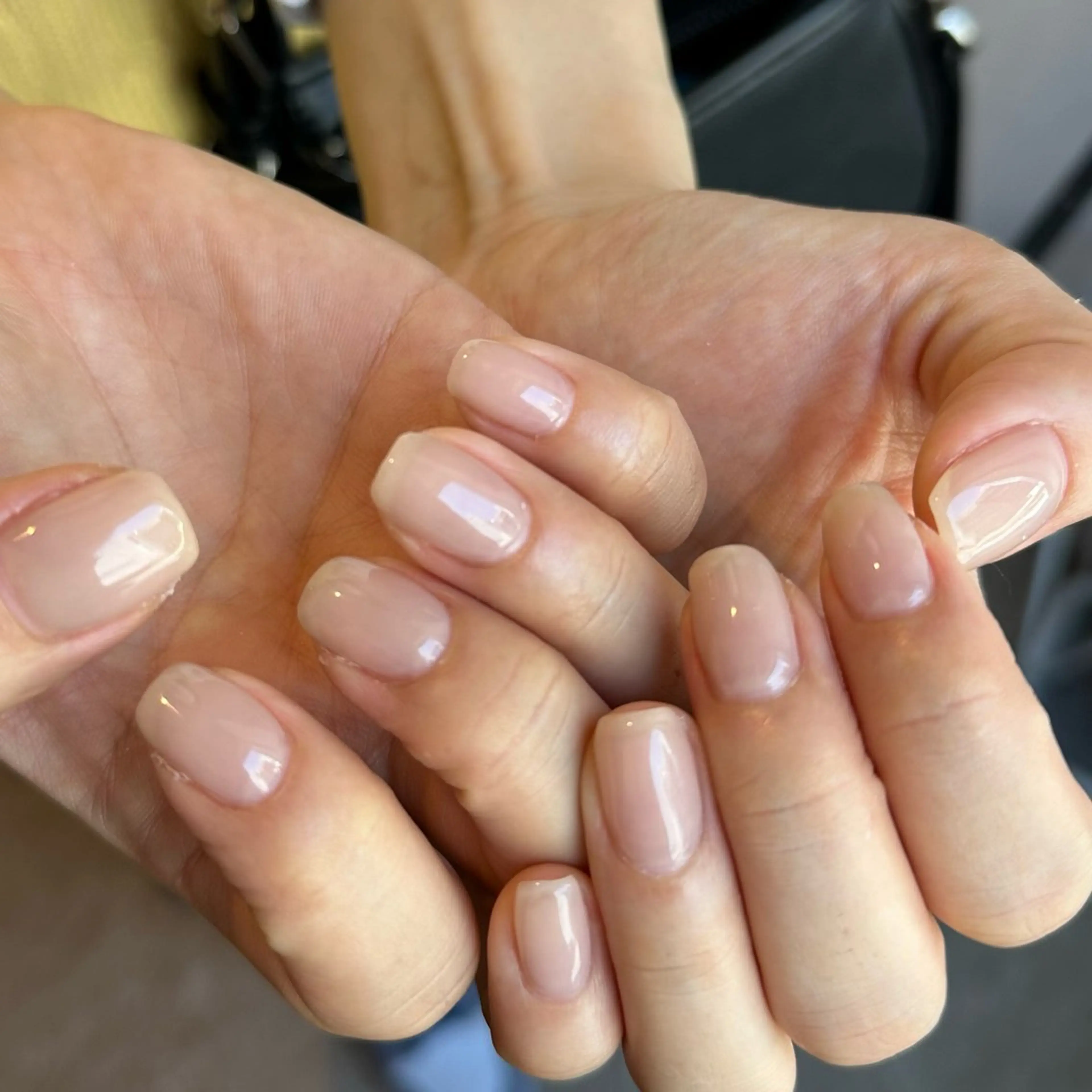 ネイル ワンカラーネイル scré as Ételのネイルデザイン