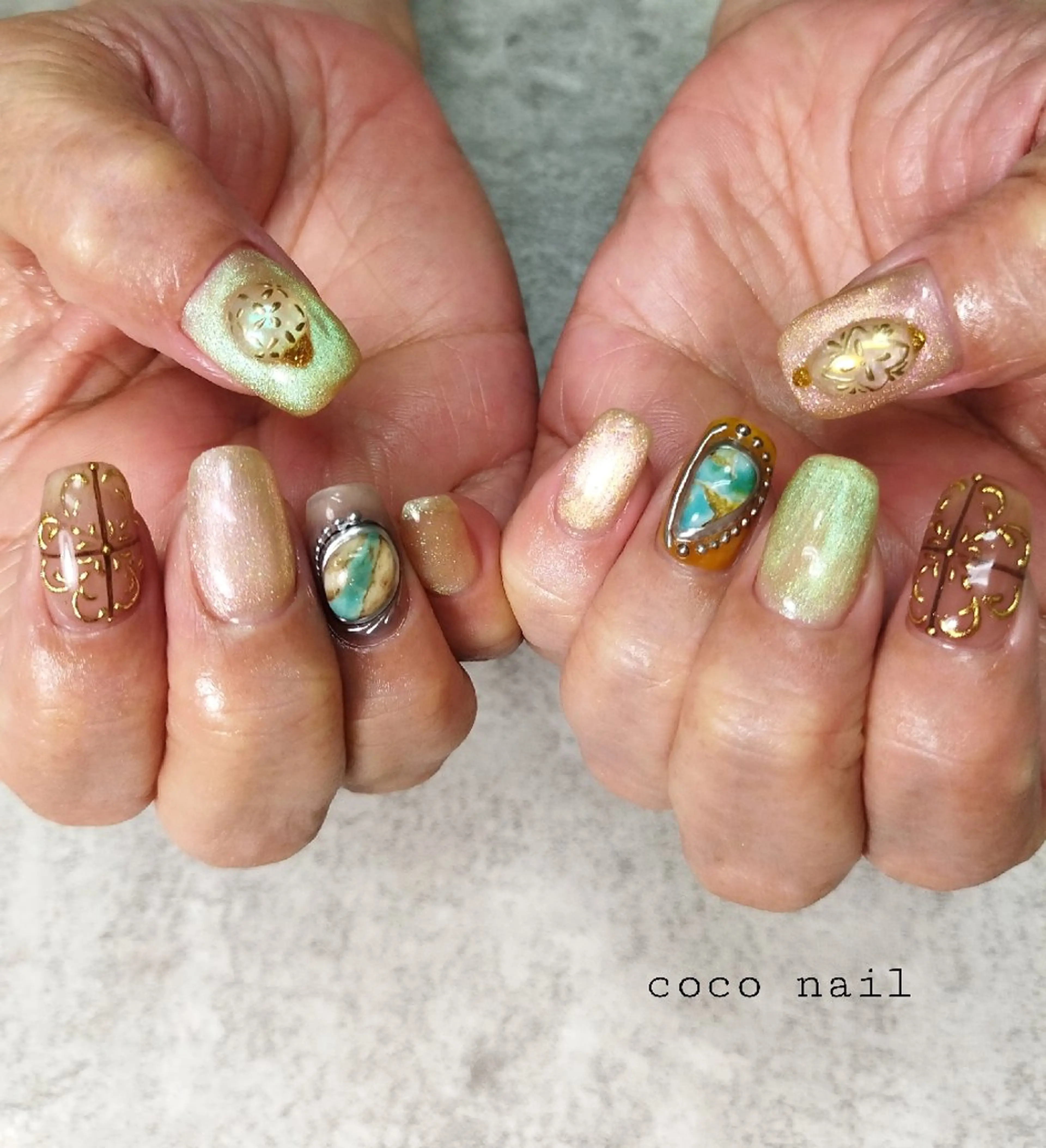 ネイル coconail &eyelashのネイルデザイン