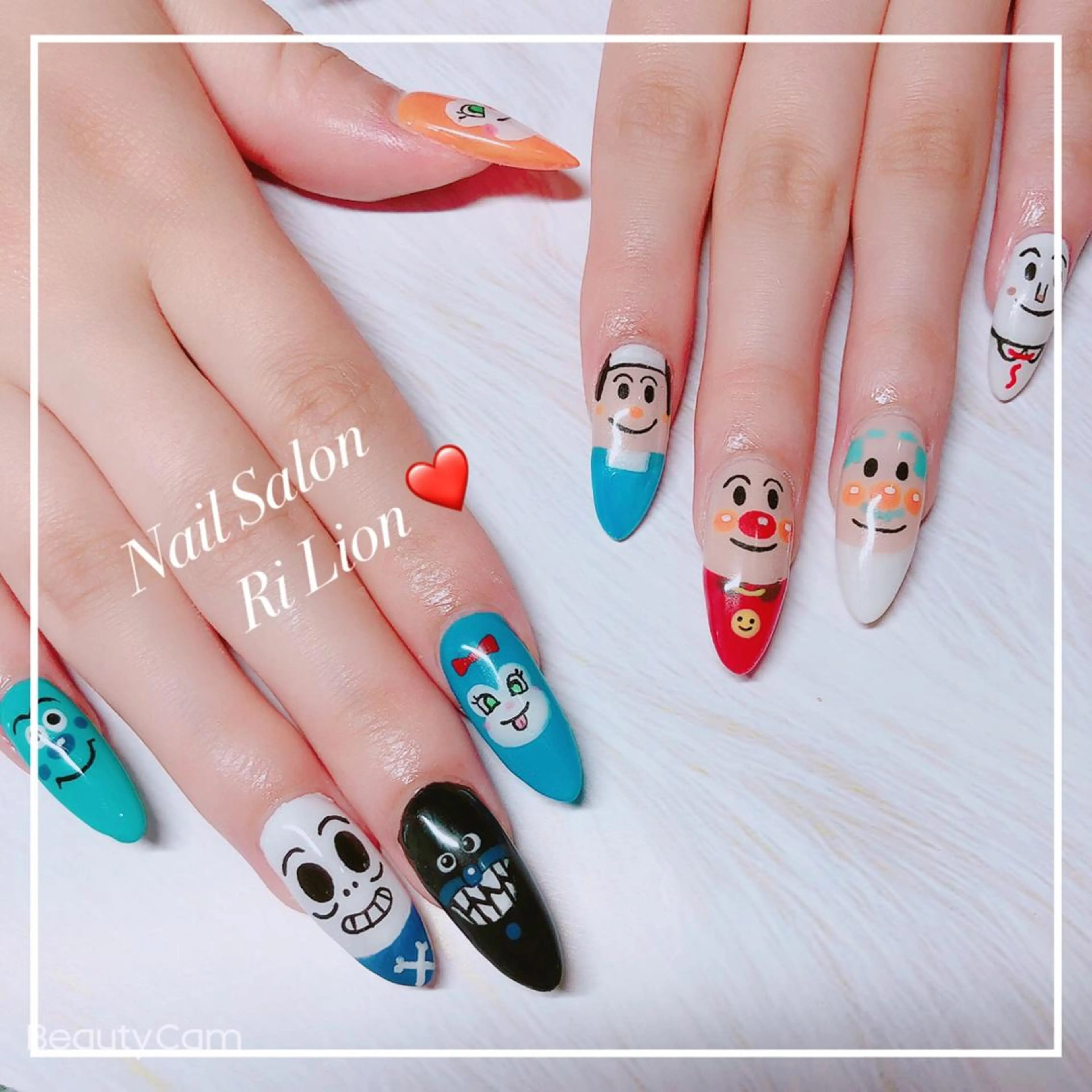 ネイル ハンドネイル RiLion💗 Risa🦋💜のネイルデザイン