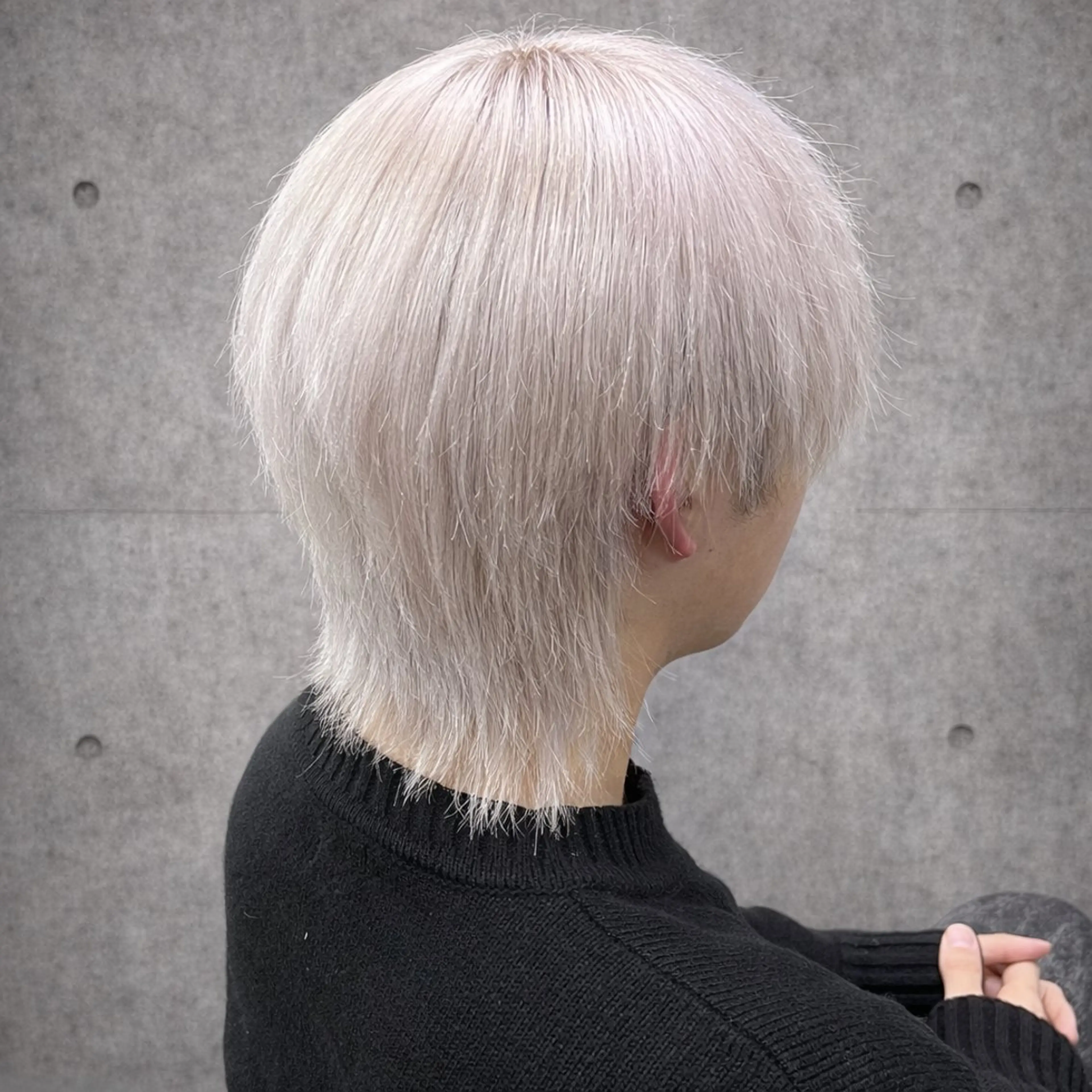 ショート カラー メンズ メンズブリーチ メンズハイトーン ブリーチ ケアブリーチ ハイトーンカラー ✨ブリーチ支持No1 複雑履歴修正/舘岡のその他イメージ