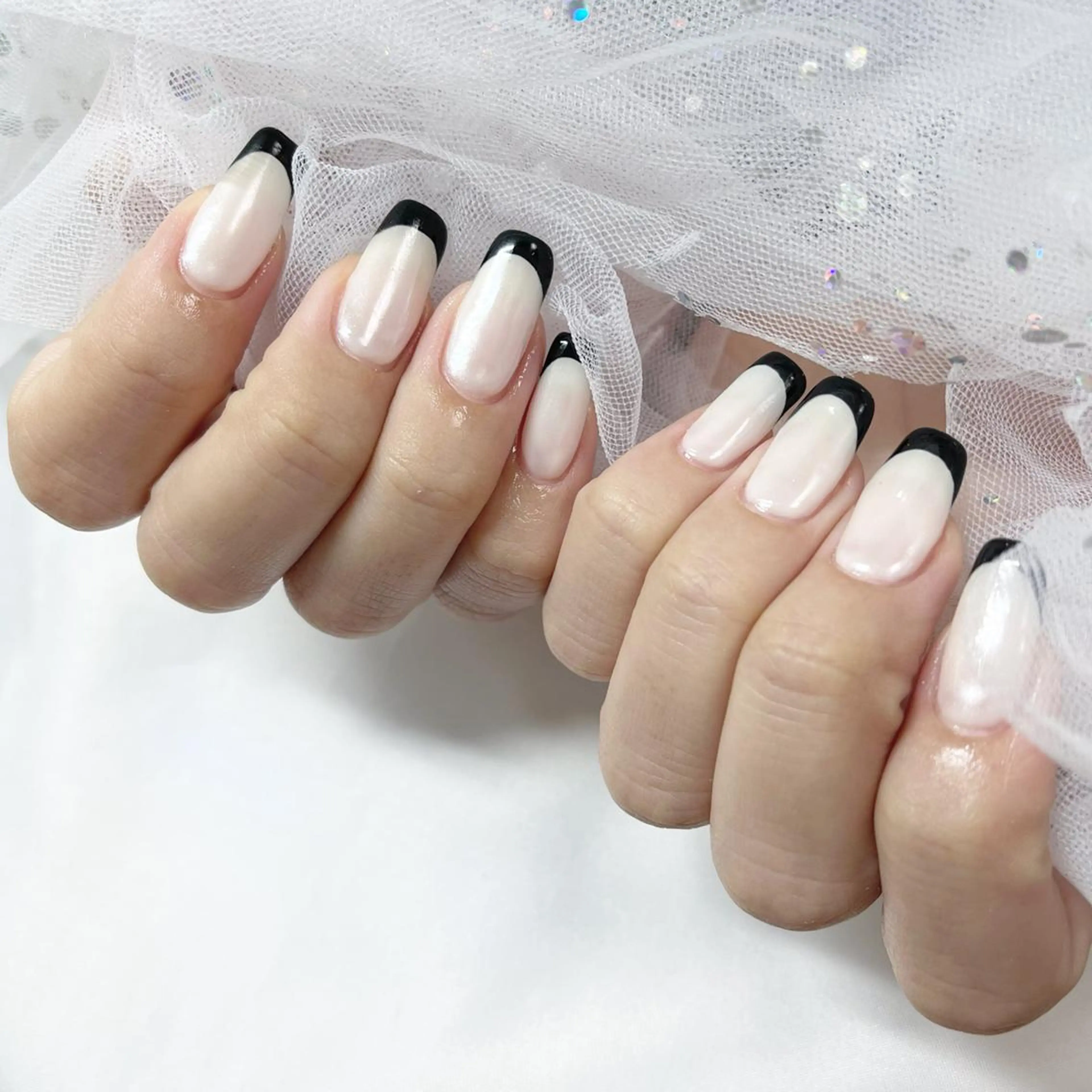 ネイル フレンチネイル ハンドネイル 🔷ﾐﾅﾐﾈｲﾙ🔷 やり放題ネイル渋谷2のネイルデザイン