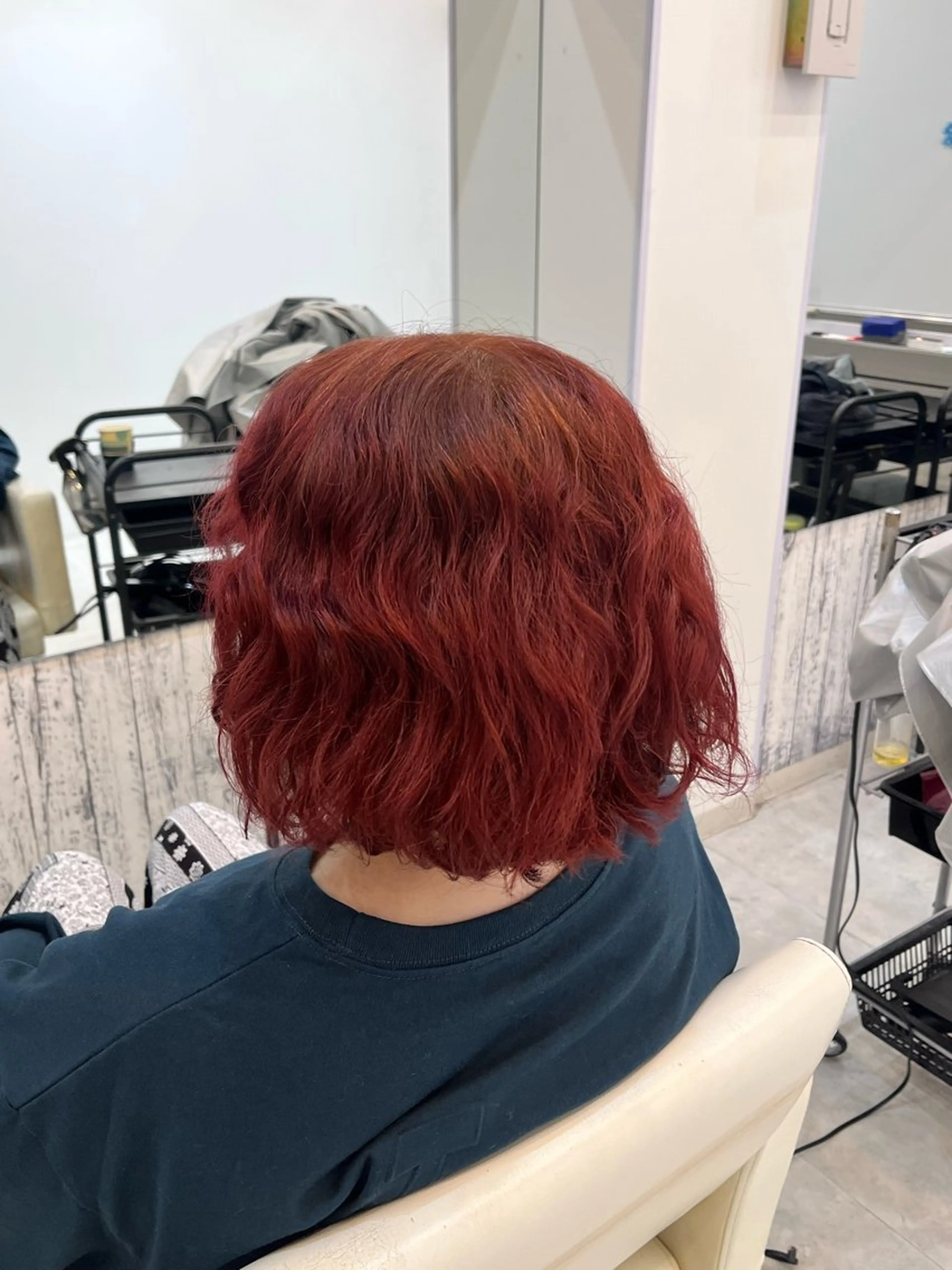 ⭐ケアブリーチリタッチ＋艶感フルカラーの写真