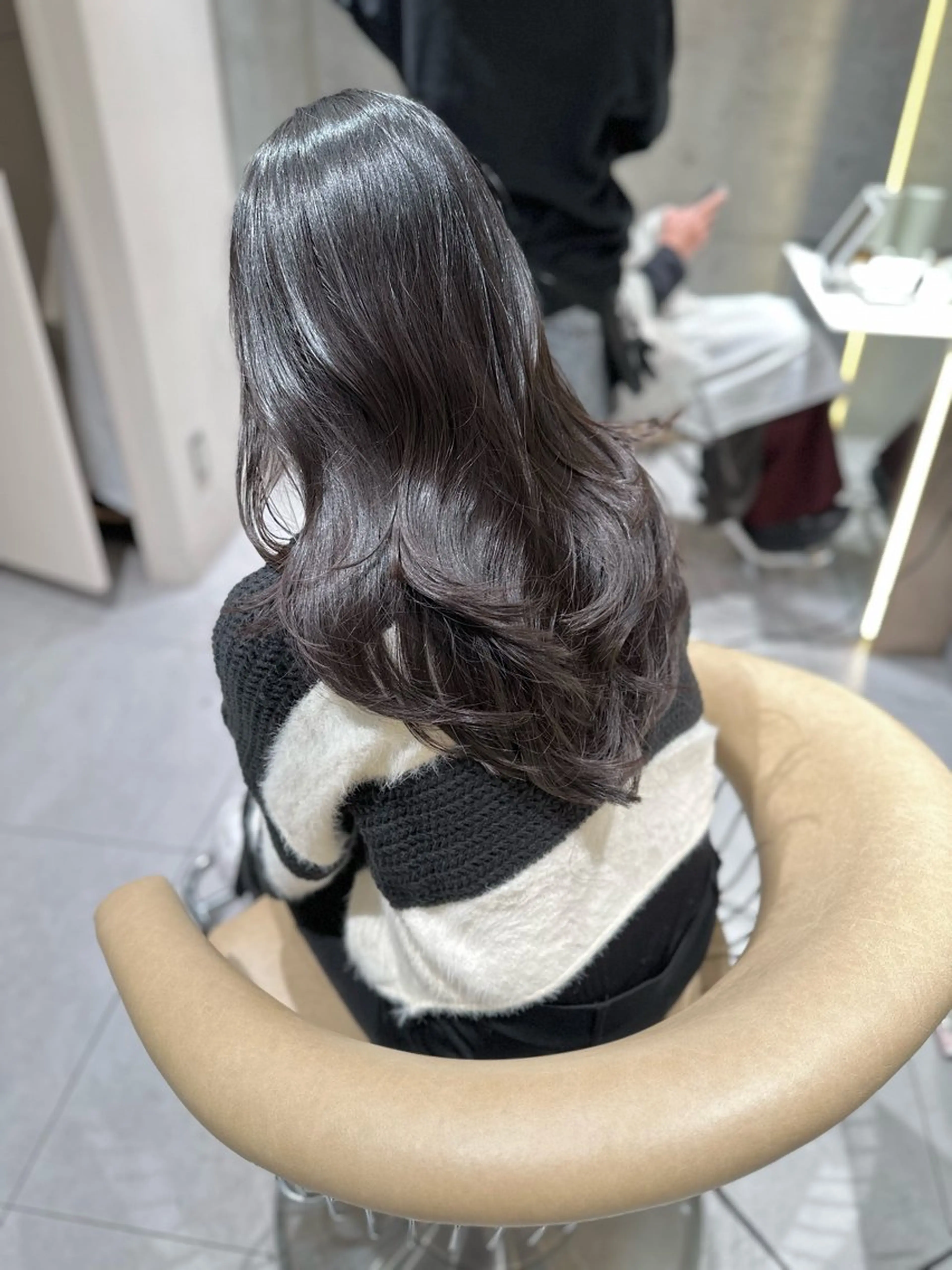 ロング カラー カット ヘアカラー トリートメント 《髪質改善✖️オリー ブ🧸》小嶋拓也のヘアスタイル