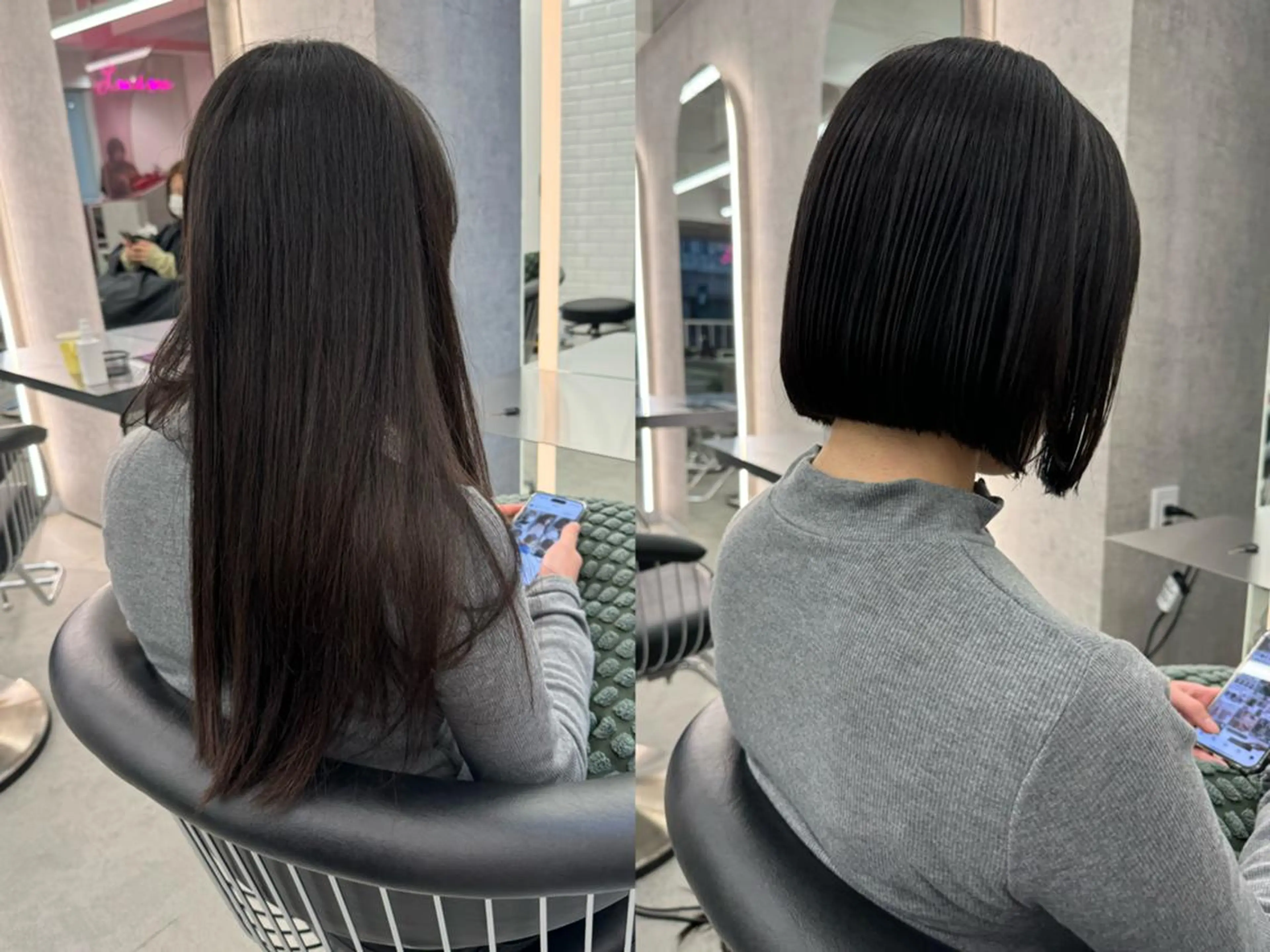 ロング カット ヘアカラー トリートメント 低ダメージカラー Yoshidaのヘアスタイル