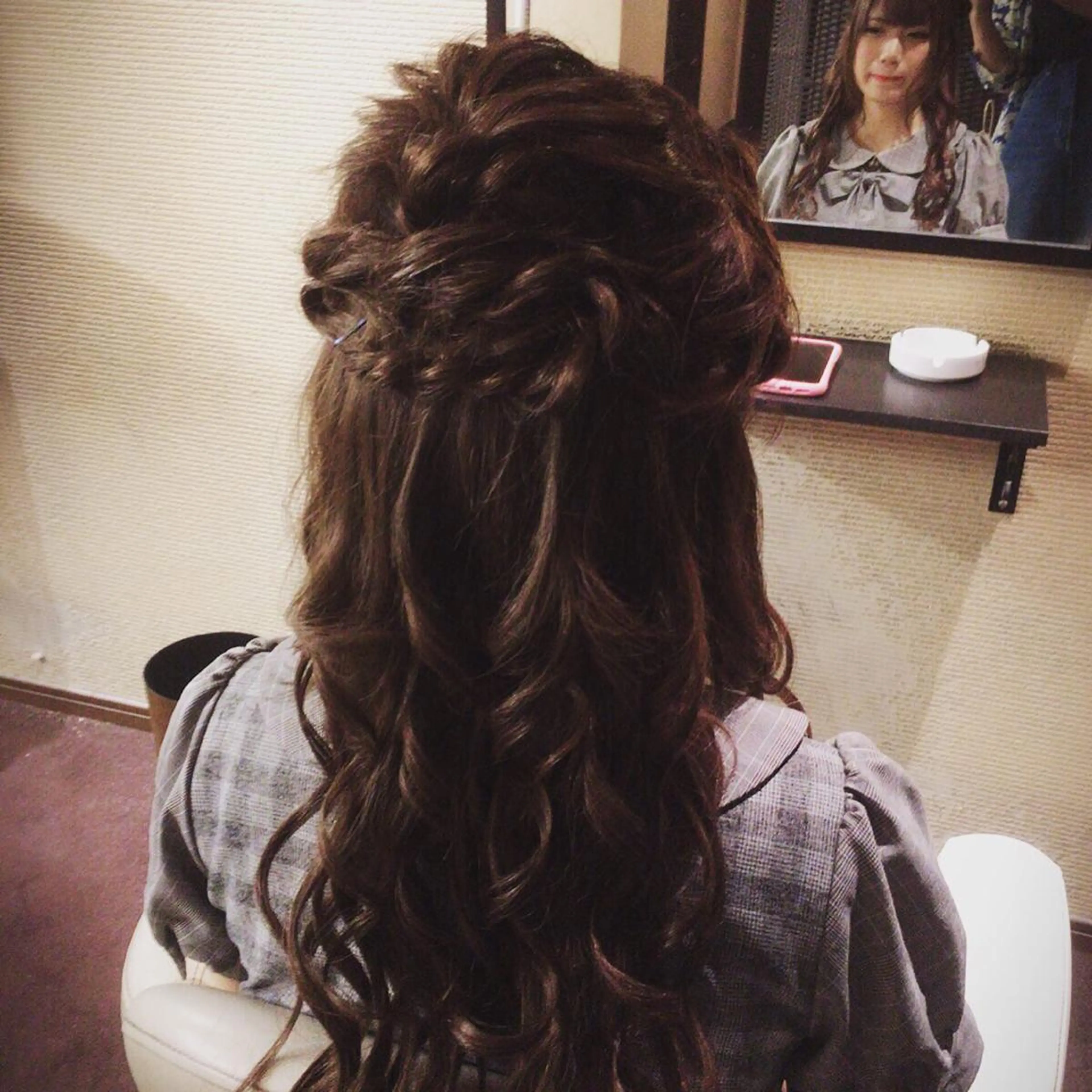 ロング ヘアアレンジ セット&メイク RICK trickのヘアスタイル