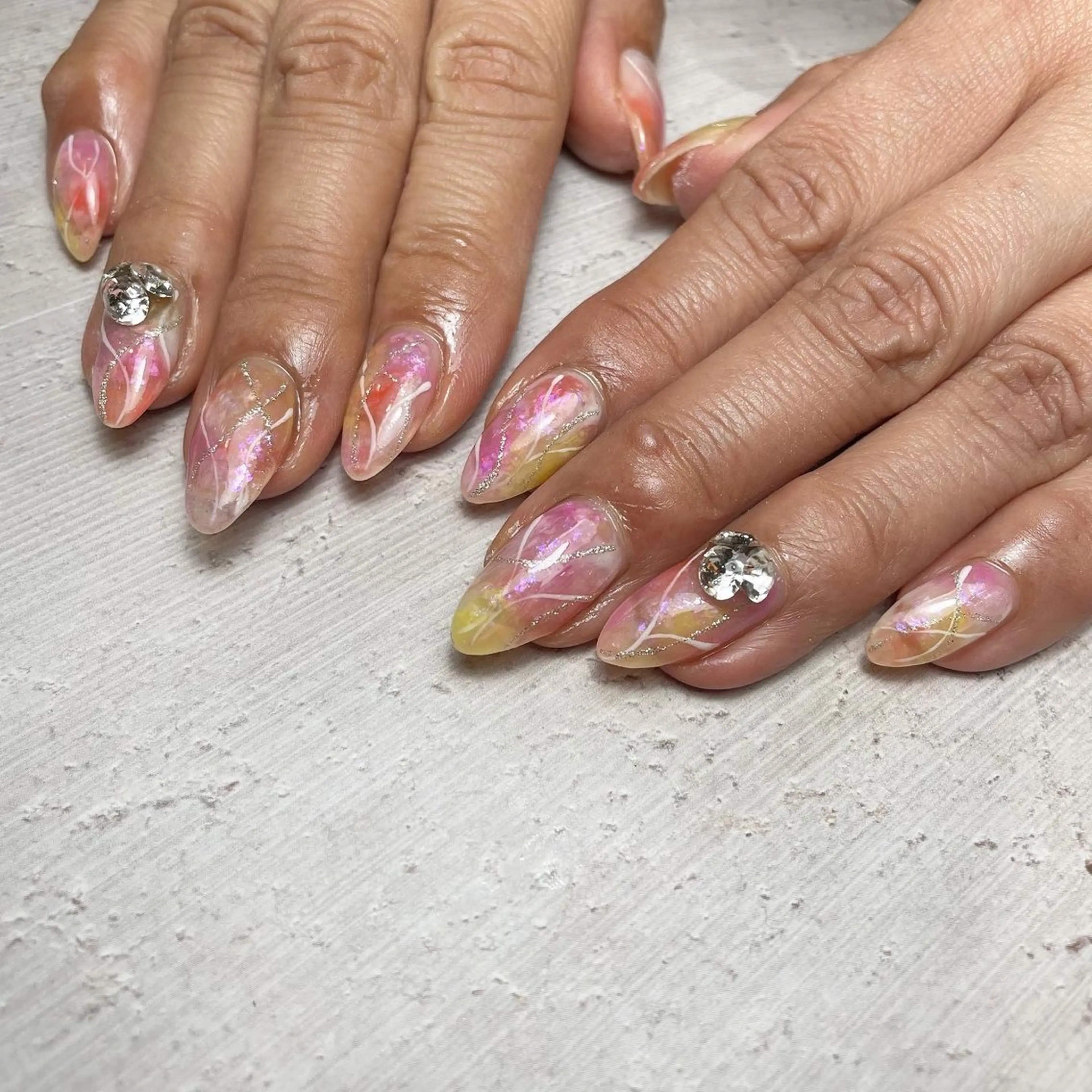 ネイル ハンドネイル nail&eyelash mate所属・京都/東向日/桂 ayumiのネイルデザイン