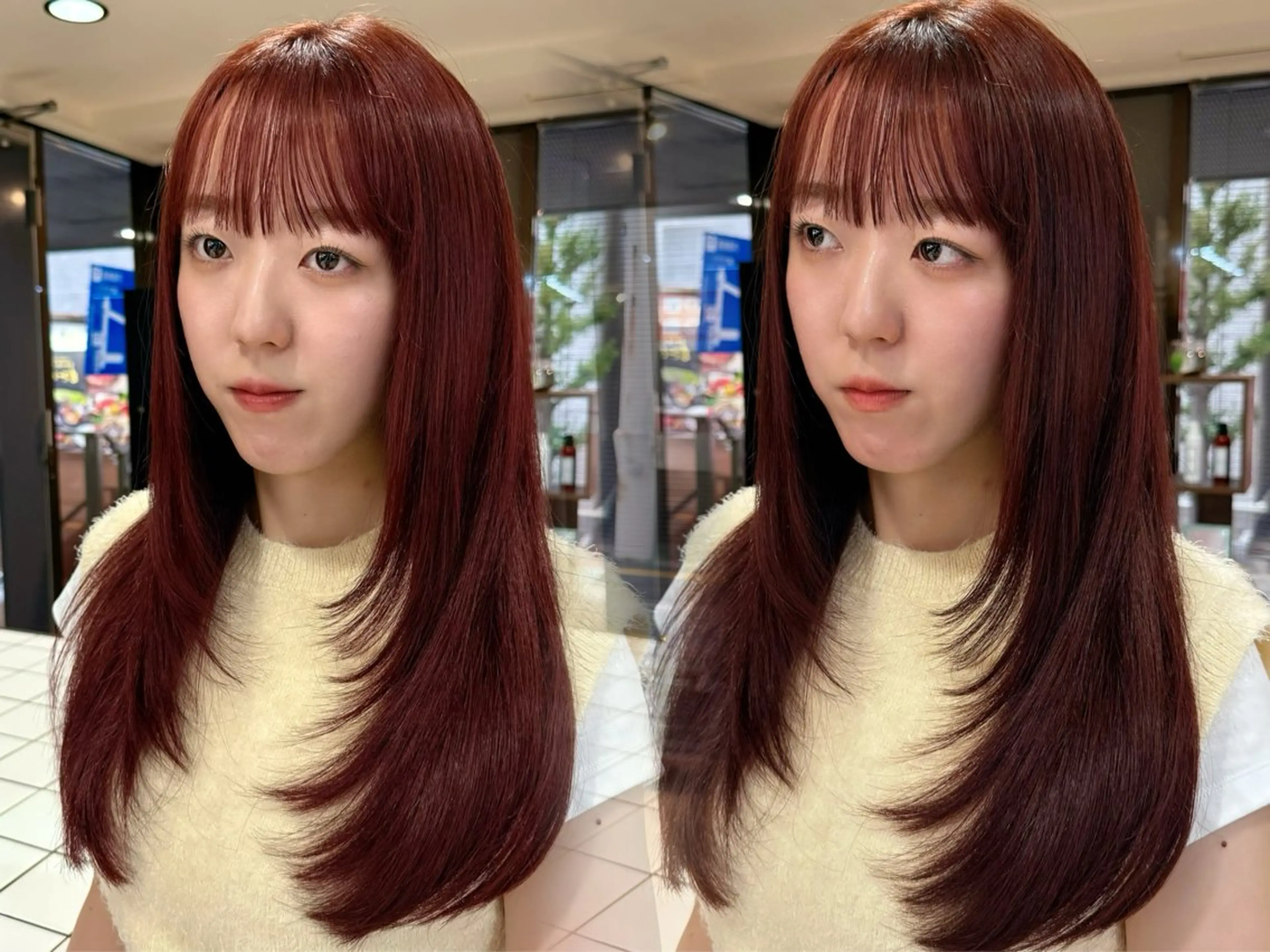 ロング 宮嶋 蓮のヘアスタイル