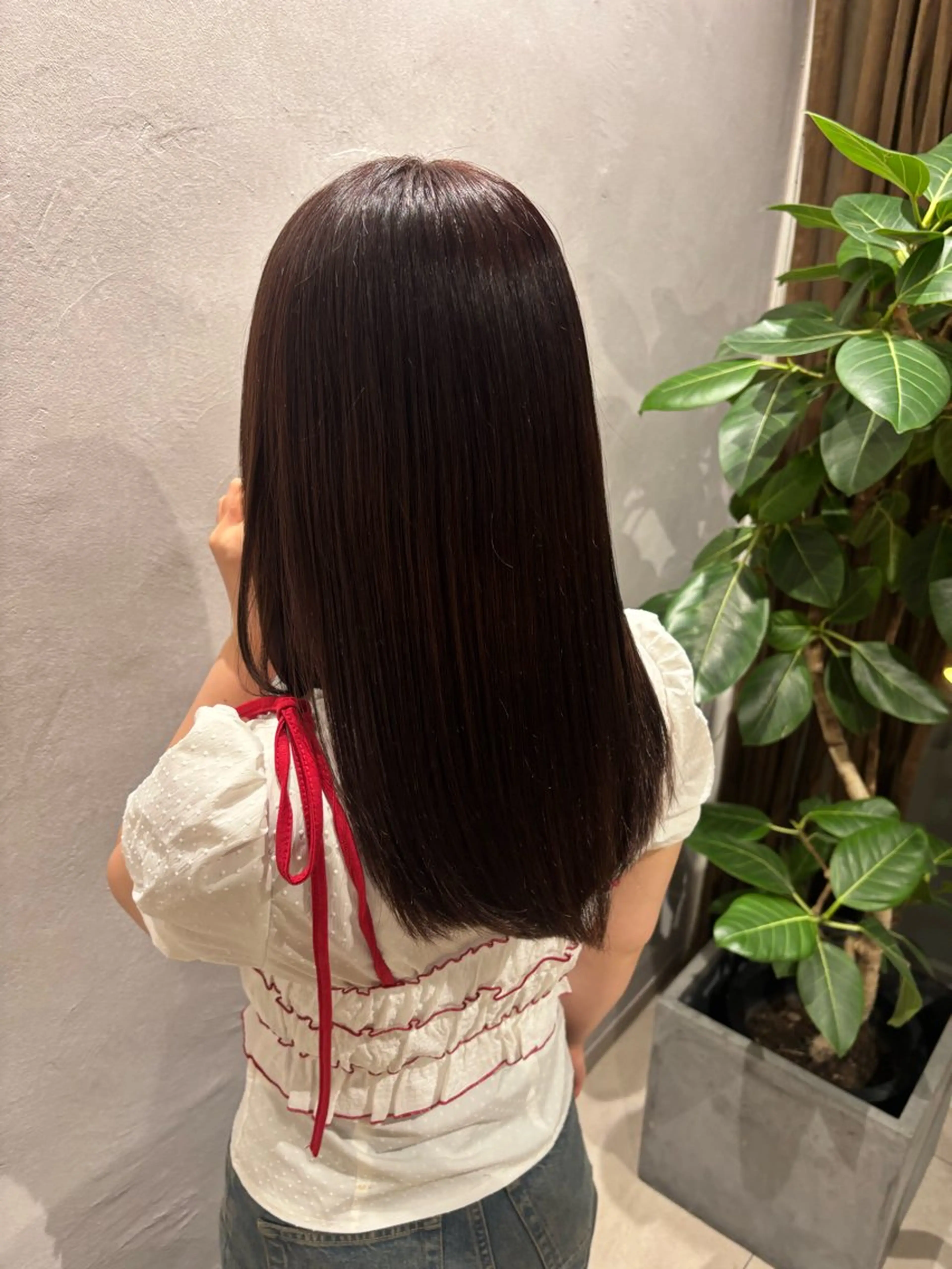 ロング ヘアカラー 艶髪໒꒱/透明感 カラー🍀_そら🪽のヘアスタイル