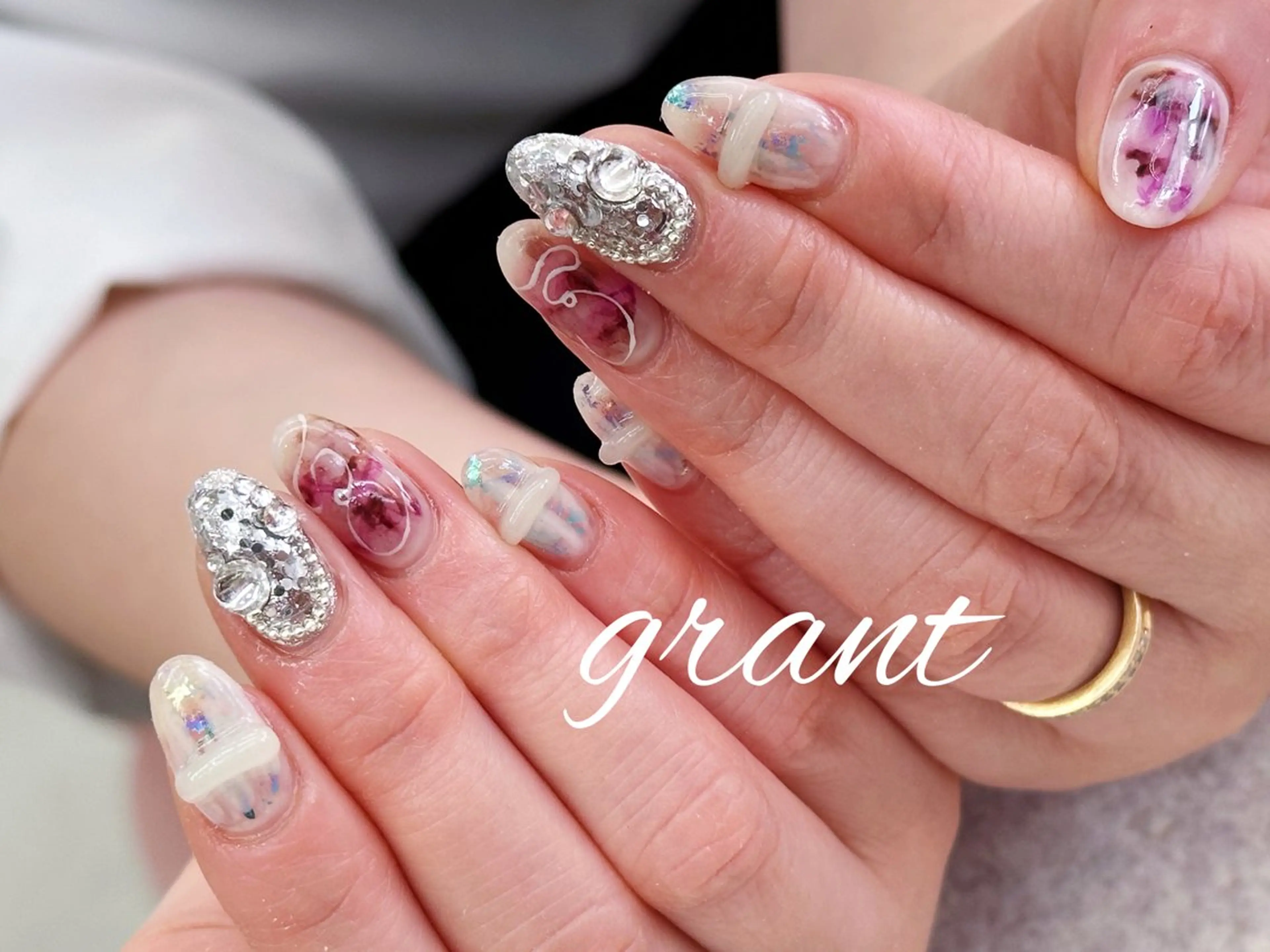 ネイル ジェルネイル ハンドネイル nail salon grant所属・nailsalon grantのネイルデザイン