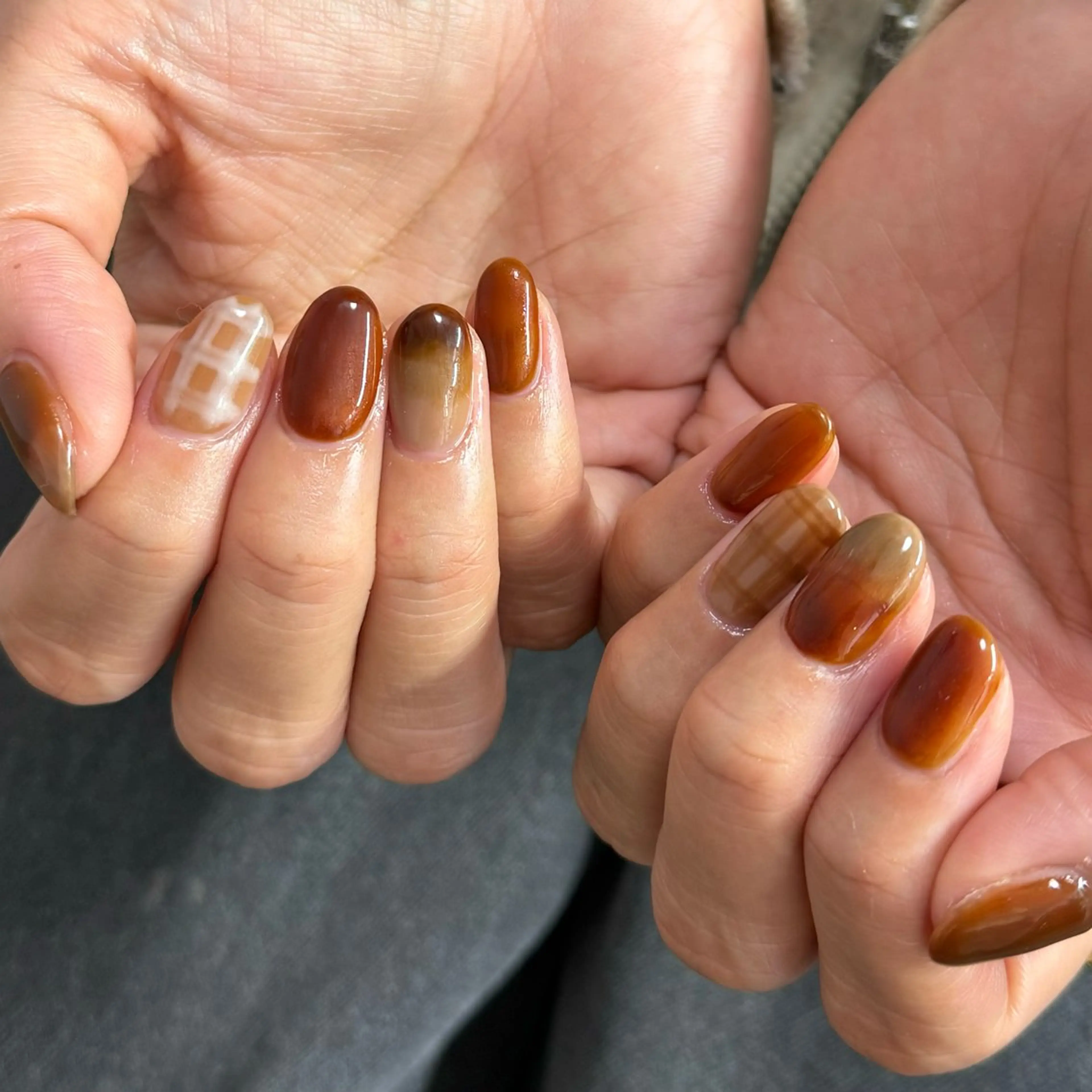 ネイル ニュアンスネイル ショートネイル jeu nail.のネイルデザイン