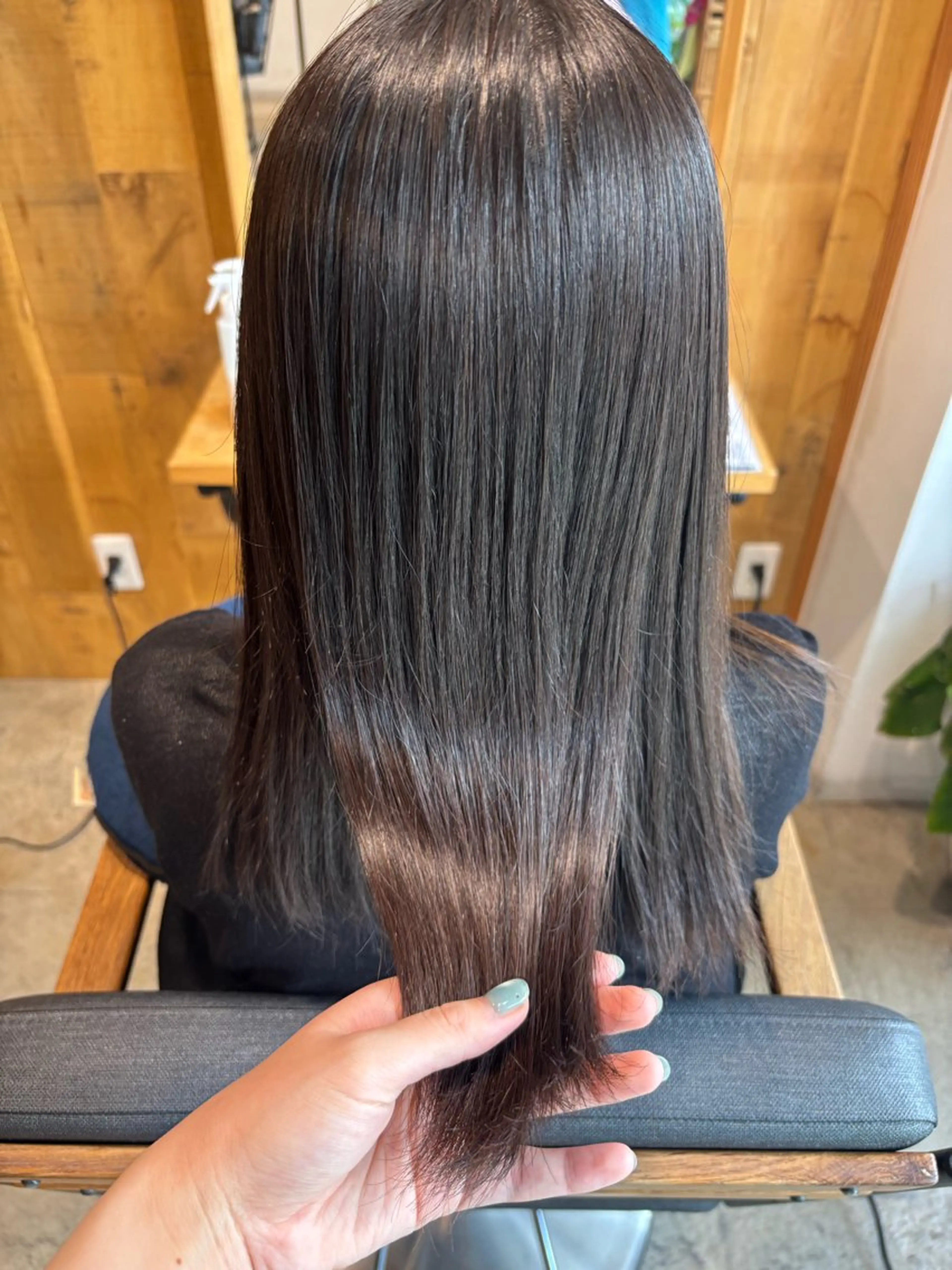 ロング 縮毛矯正 カット 縮毛矯正 艶カラー🥣ショート /レイヤー/小由葵のヘアスタイル