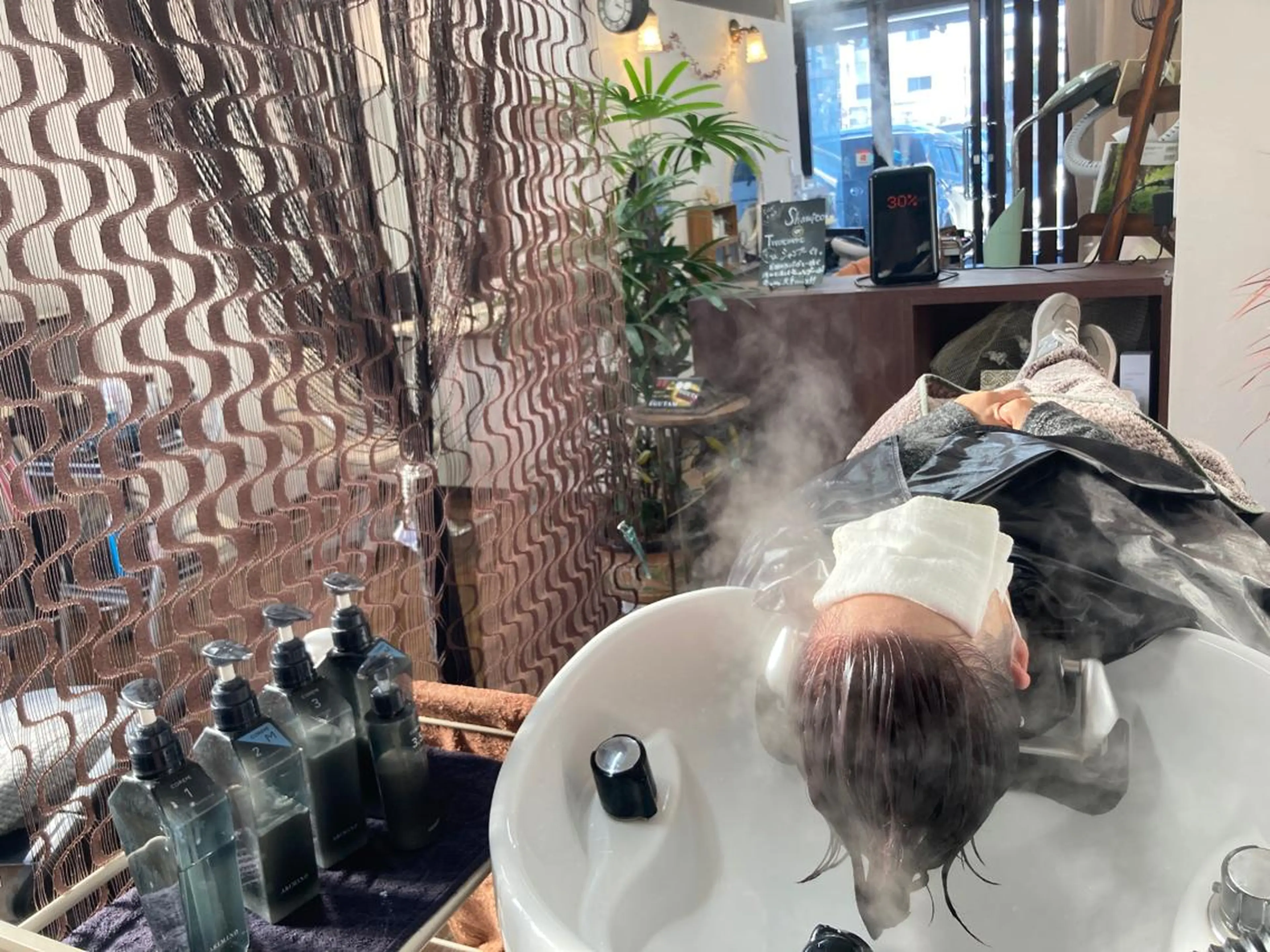 "心地良い'' スチームhead spa🍊の写真