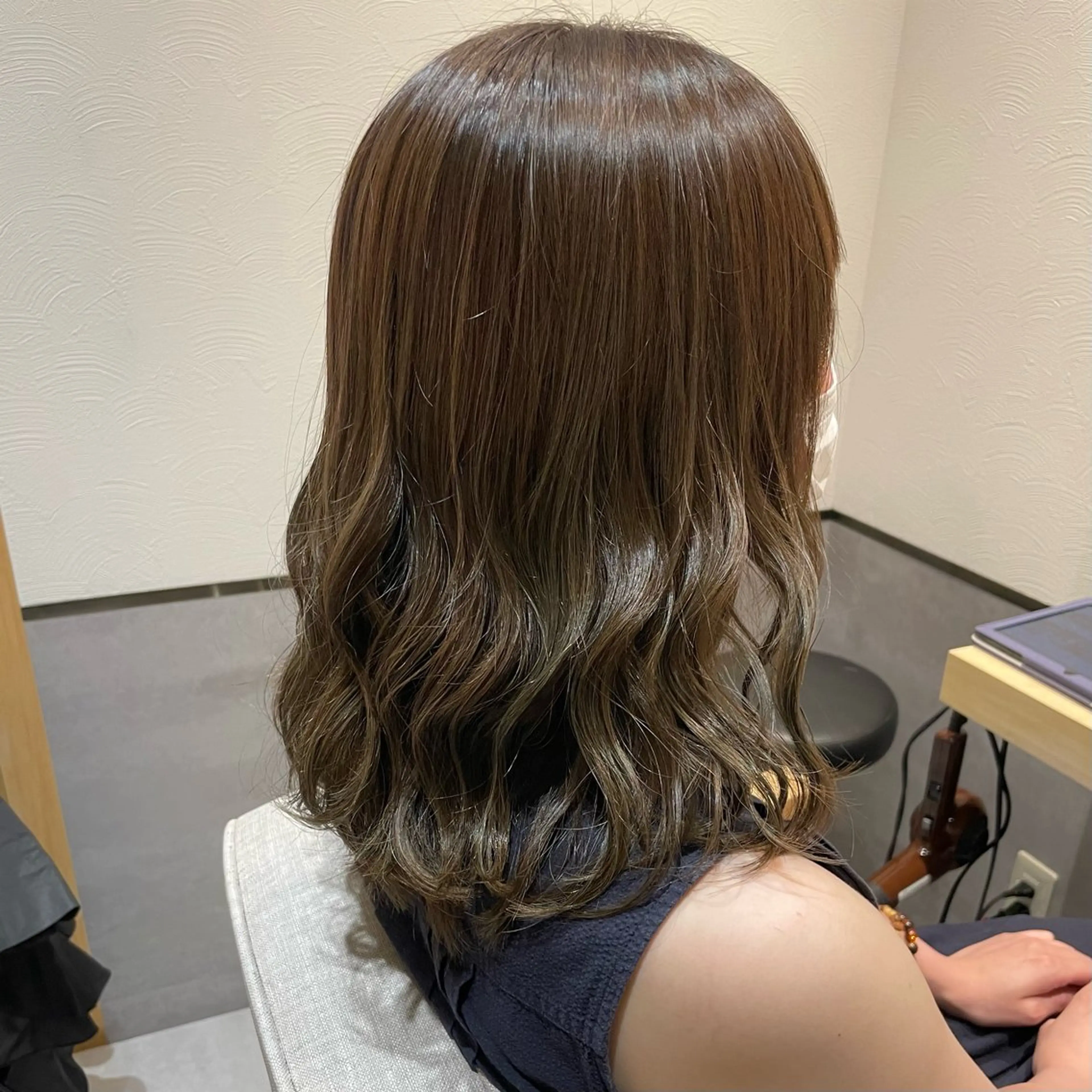 ミディアム カラー 札幌 ヘアアレンジ 🍎 タナカセリナのヘアスタイル