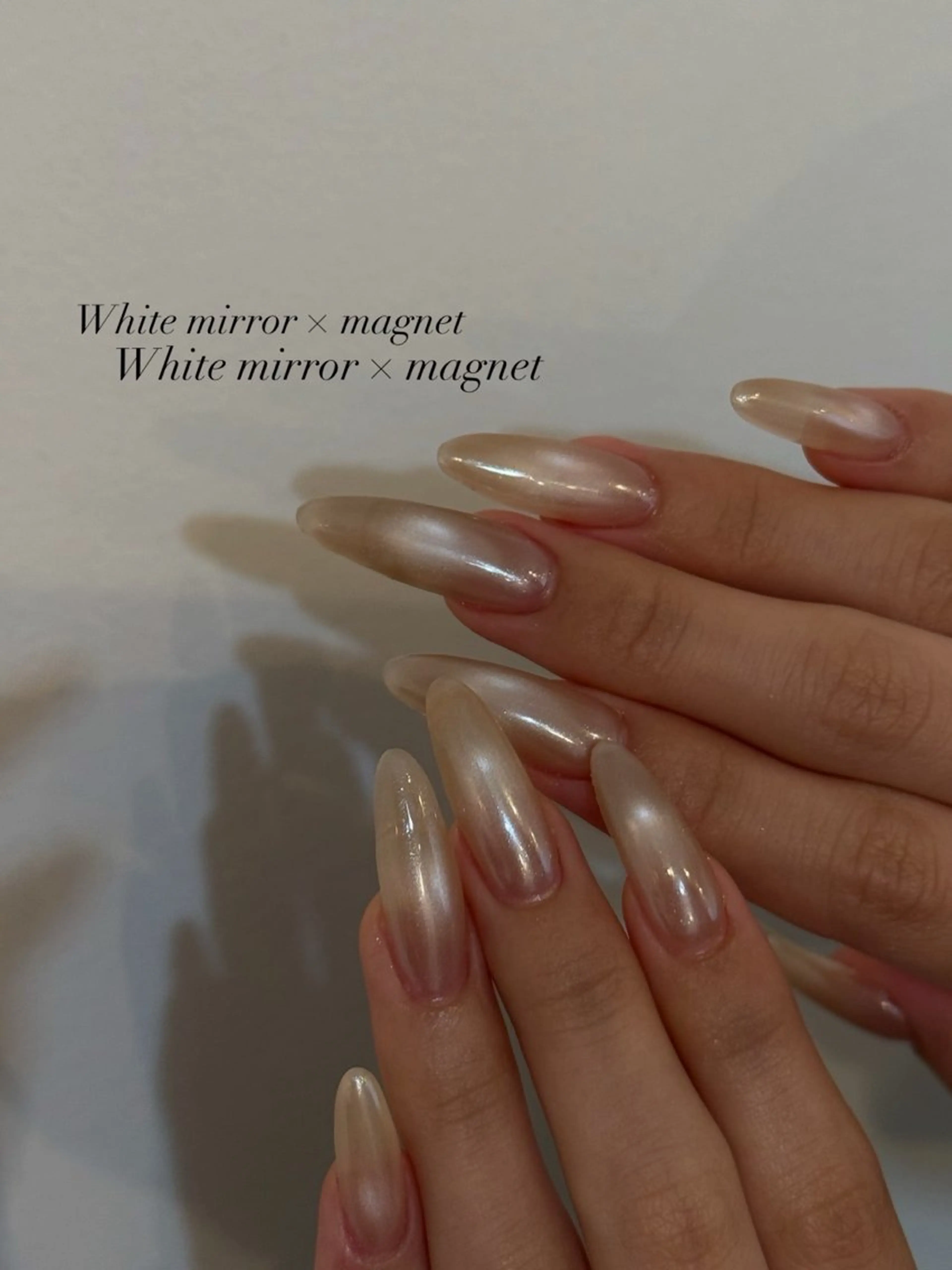 ミディアム ハンドネイル キンジョウ ハルナのネイルデザイン