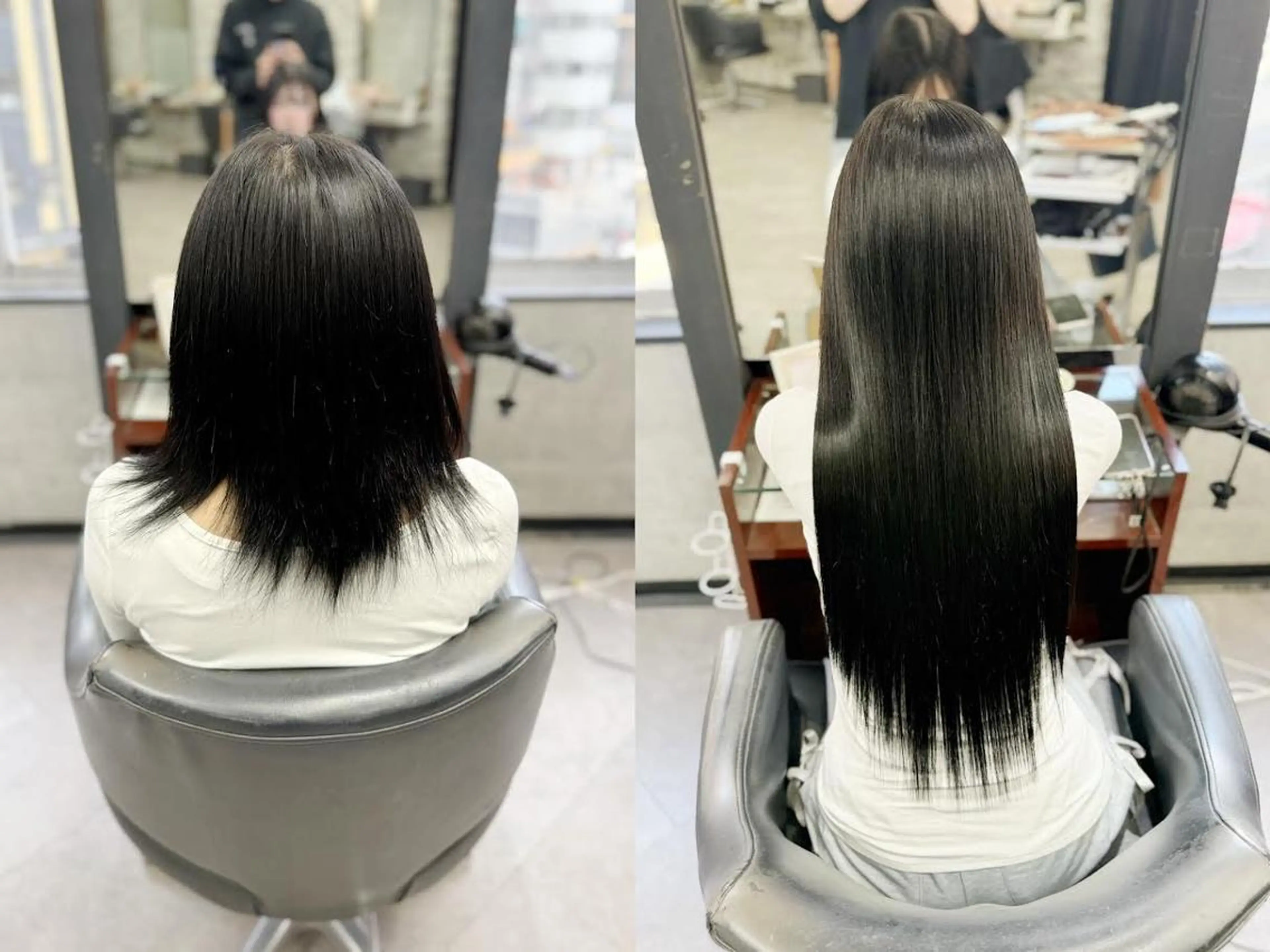 ロング 💎馴染むエクステ× 縮毛矯正TOMO💎のヘアスタイル